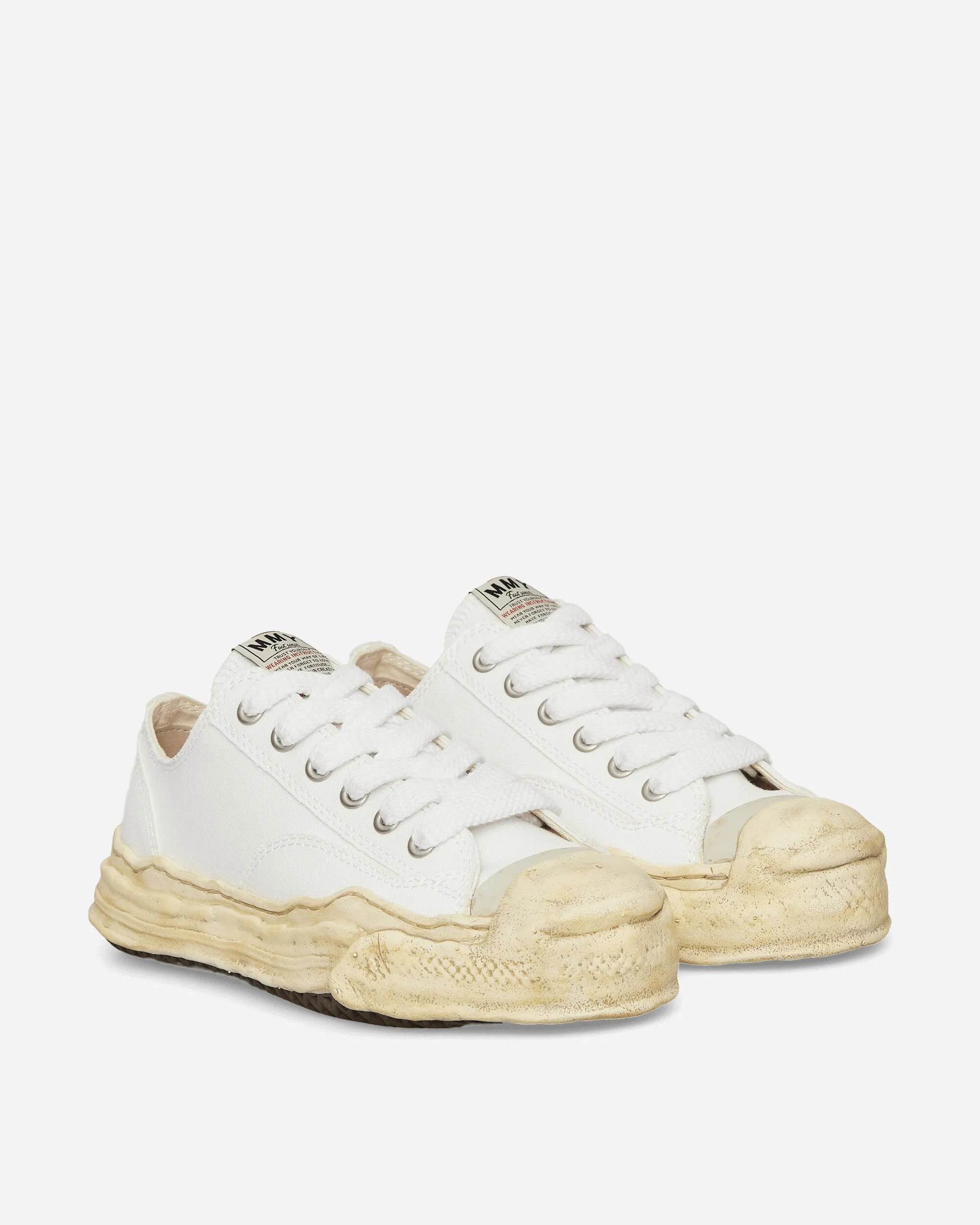 Hank OG Dyed Sole Canvas Low Sneakers White Lifestyle Fit Pressure Relief Zones
