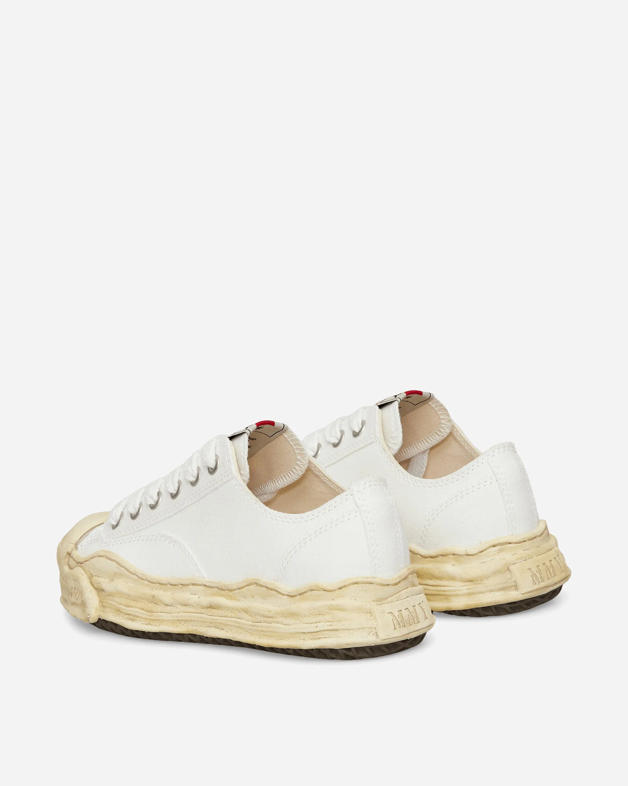Supportive Design Hank OG Dyed Sole Canvas Low Sneakers White
