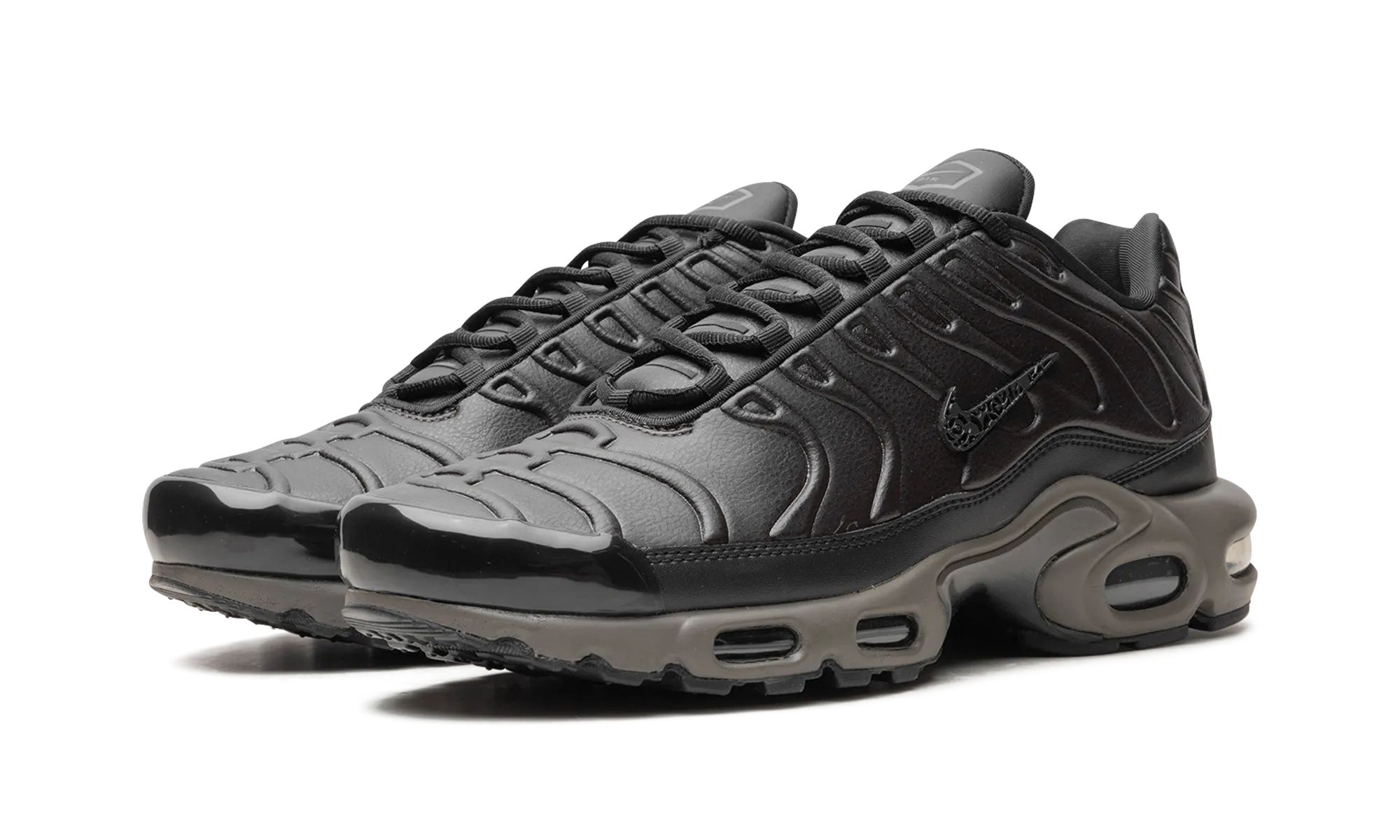Air Max Plus "Black Tea / Petra Brown" "Black Tea / Petra Brown" non - stretchy running option stability increase