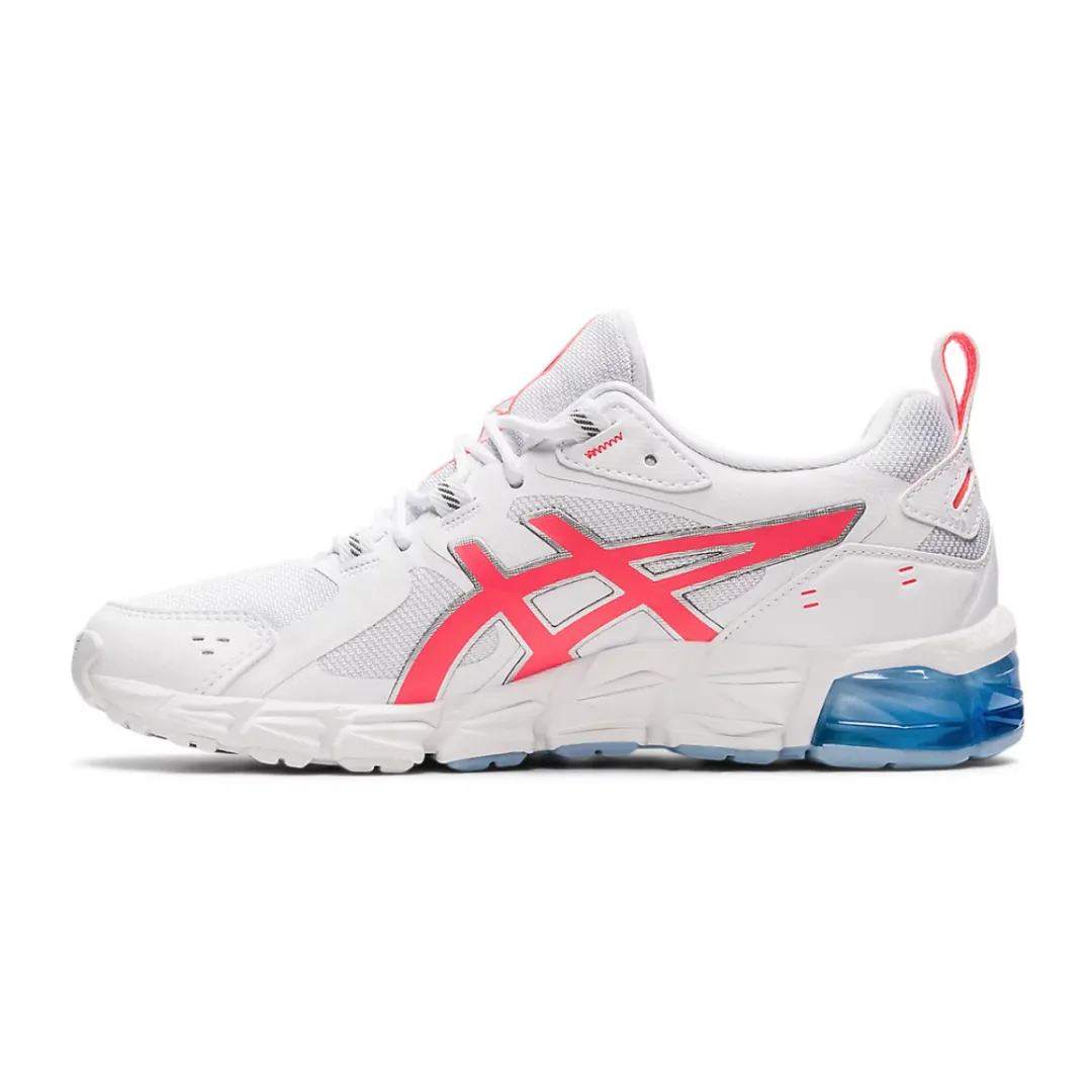 Women's Asics Gel-Quantum 180 6 (White/Blazing Coral) Full-Support Outdoor Adventure