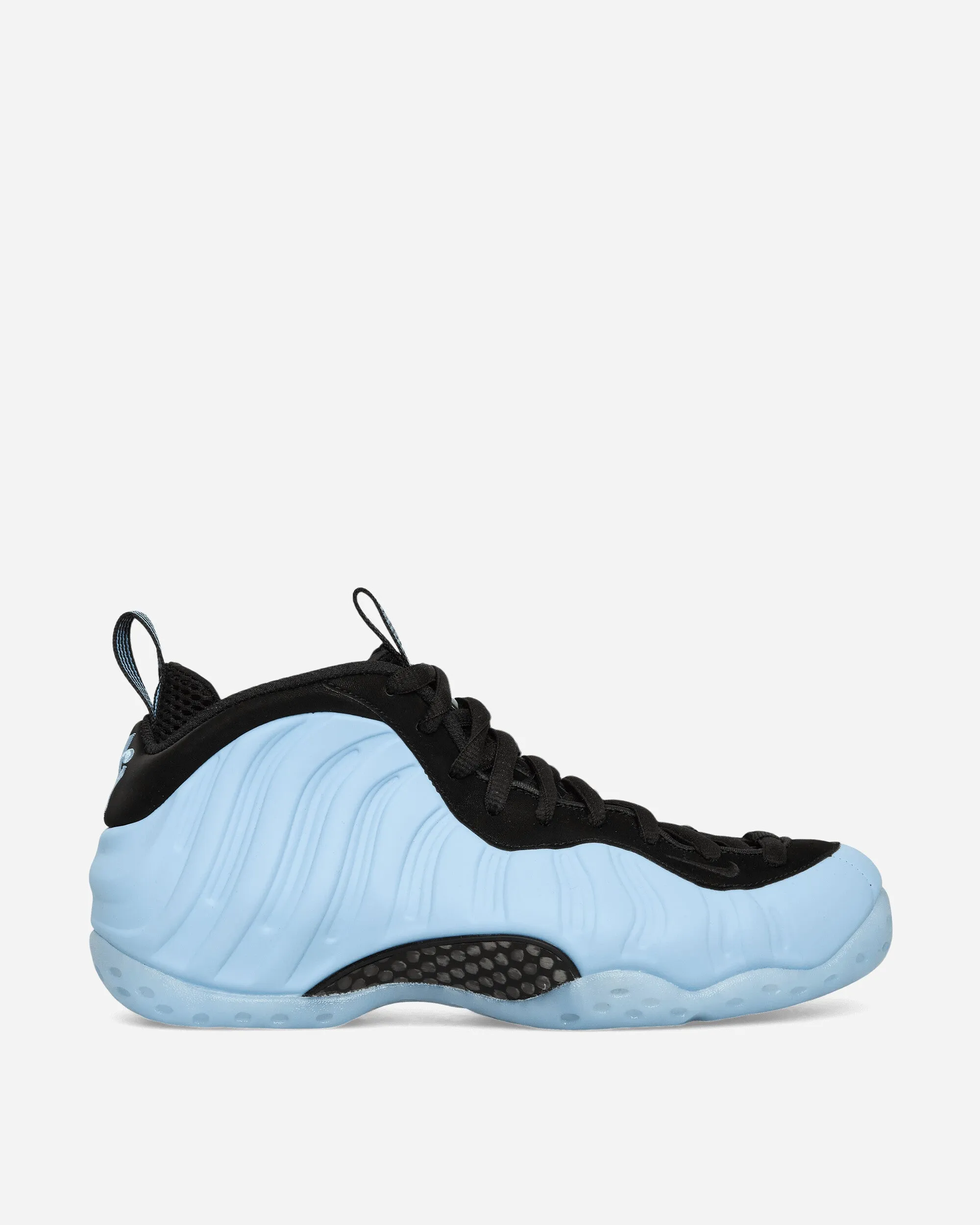 Air Foamposite One Sneakers Psychic Blue / Black Non Restrictive Collar Padding