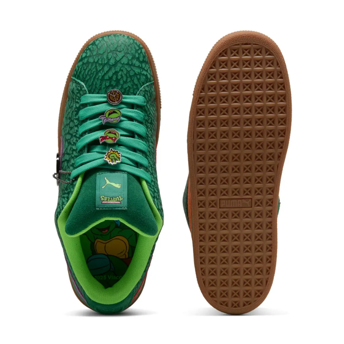 least travel   Teenage Mutant Ninja Turtles Suede XL 'Vine Gum'