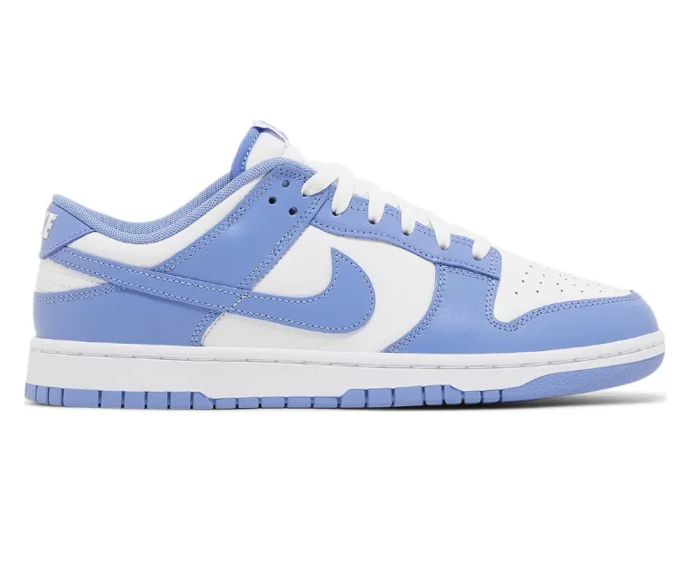 Men's Nike Dunk Low Retro (Polar Blue) hook and loop closure Recycled Polyester