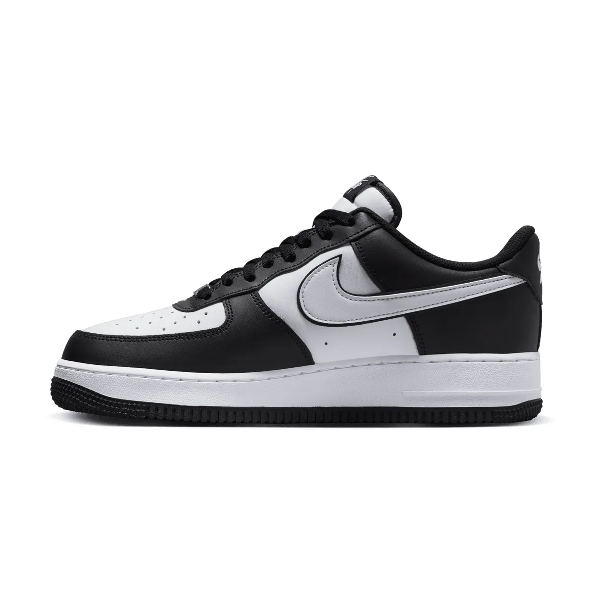 track and field athletes Foot Style Air Force 1 '07 'Black White'