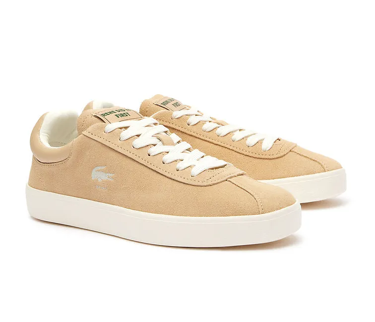 Maximum touch Women??s Lacoste Baseshot 124 2 SFA (Light Brown/Off White)