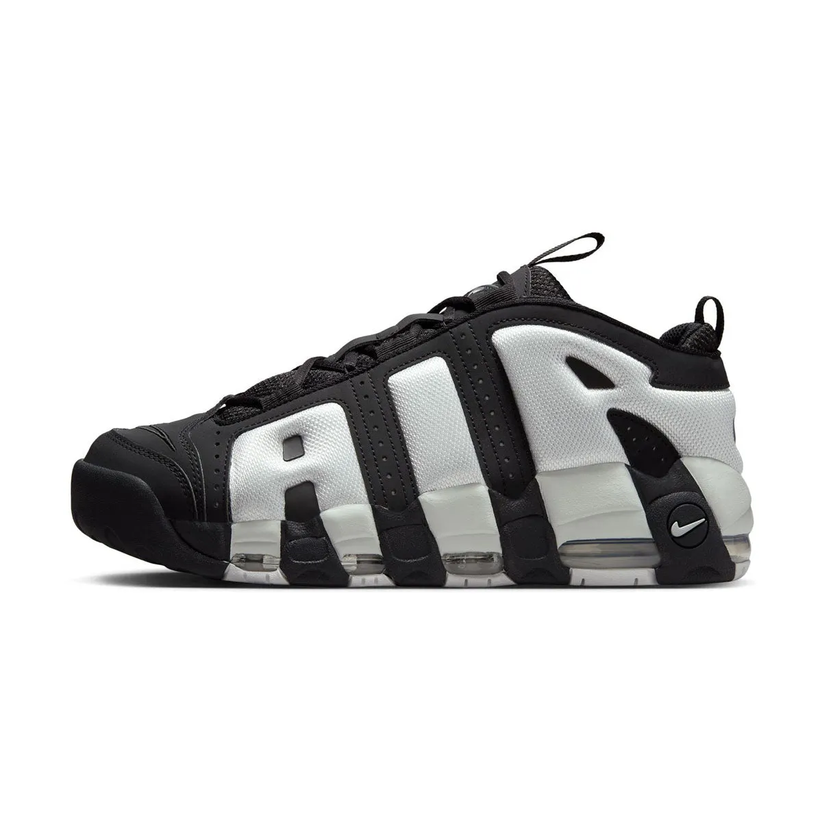 Air More Uptempo Low 'Black Photon Dust' baseball players