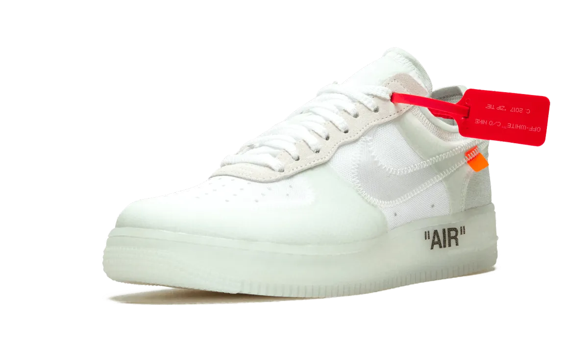 The 10 : Air Force 1 Low "OFF WHITE" Comfort footbed