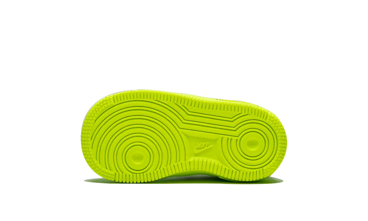 The 10: Air Force 1 (TD) "Off-White Volt" Popular Model Easy Clean
