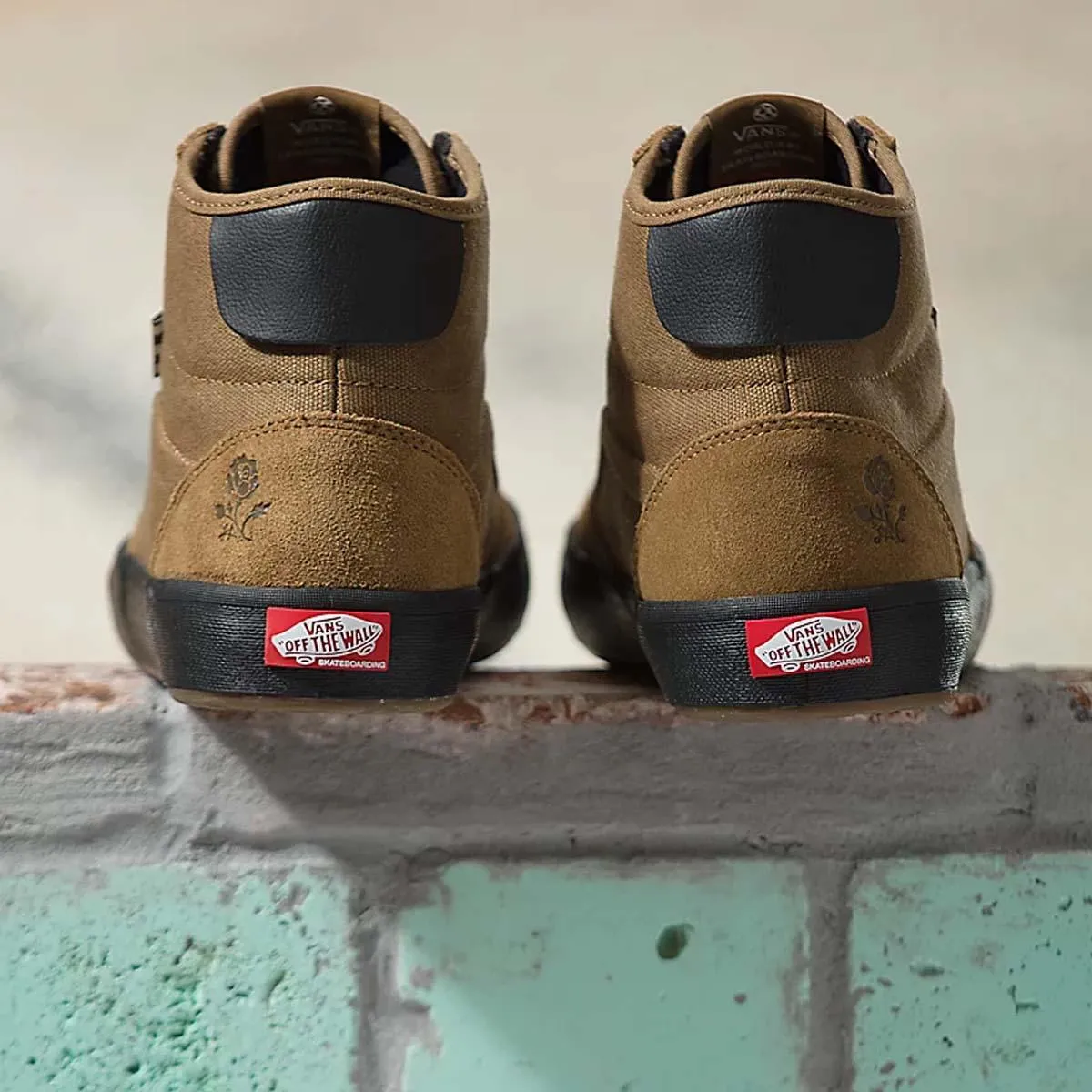 The Lizzie 'Brown' Lace Closure Shock - absorbing midsole