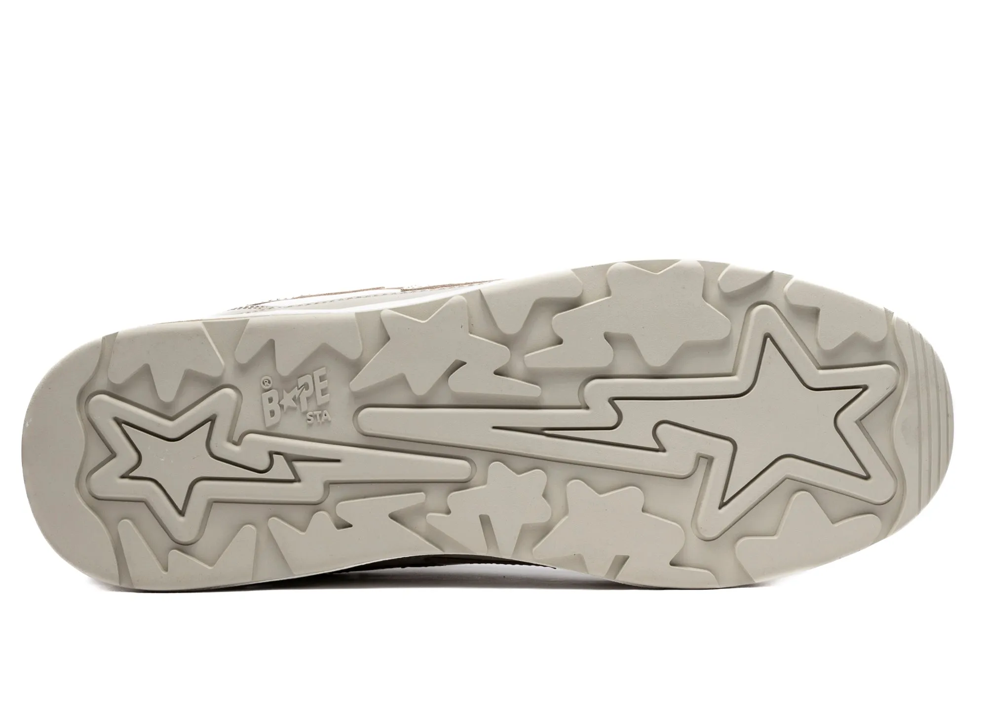 A Bathing Ape Road Sta #2 M1 in Beige Durable outsole
