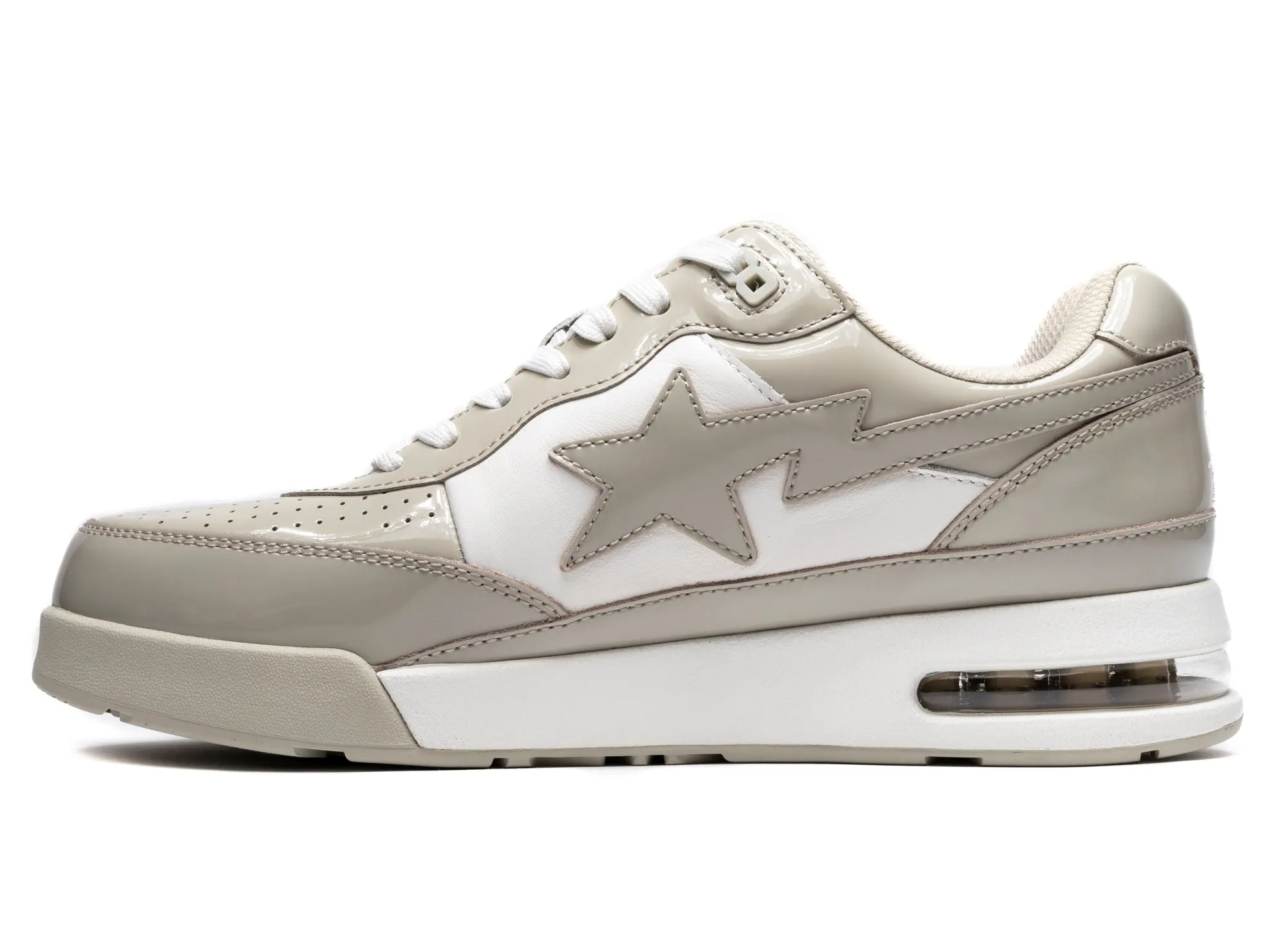A Bathing Ape Road Sta #2 M1 in Beige Light Step Padded collar