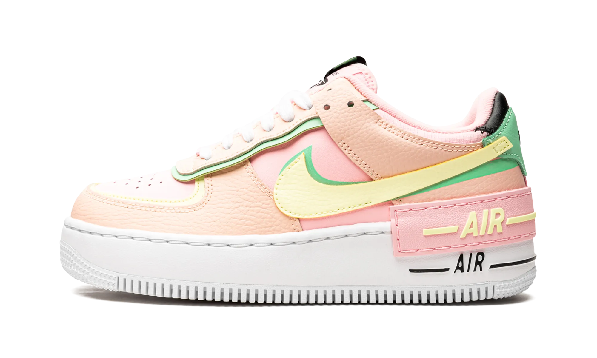 Mid   Top Style 3D Knit Engineering OMENS AIR FORCE 1 SHADO WMNS "Arctic Punch"