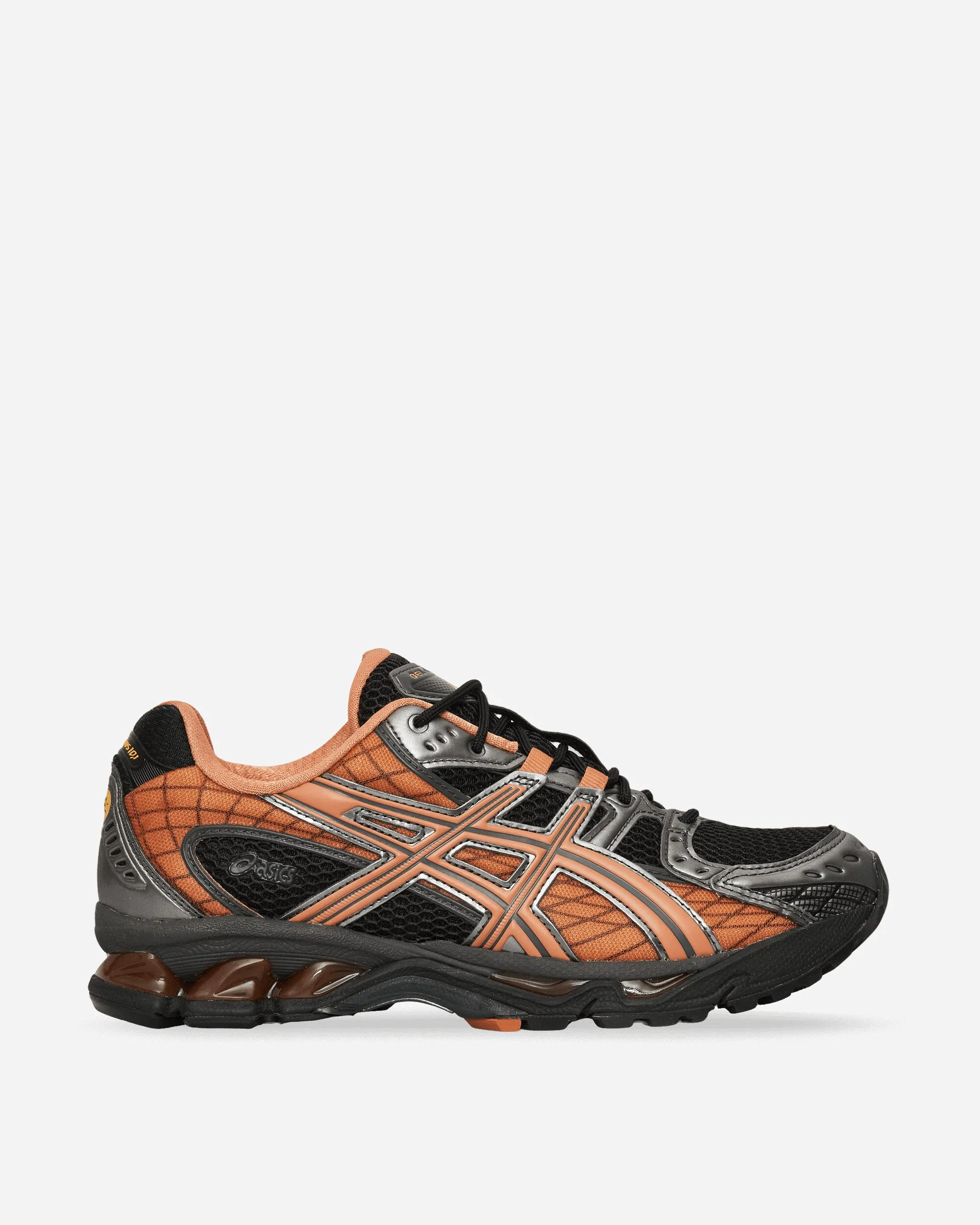 GEL-Nimbus 10.1 Sneakers Black / Rust Orange Day To Night Impact Diffusion Layer