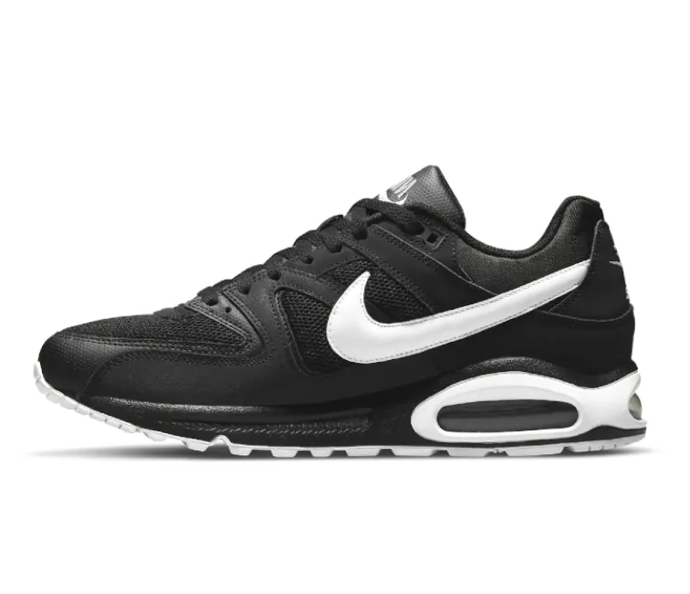 Bounce Back Athletic Apparel Men's Nike Air Max Command (Black/White)