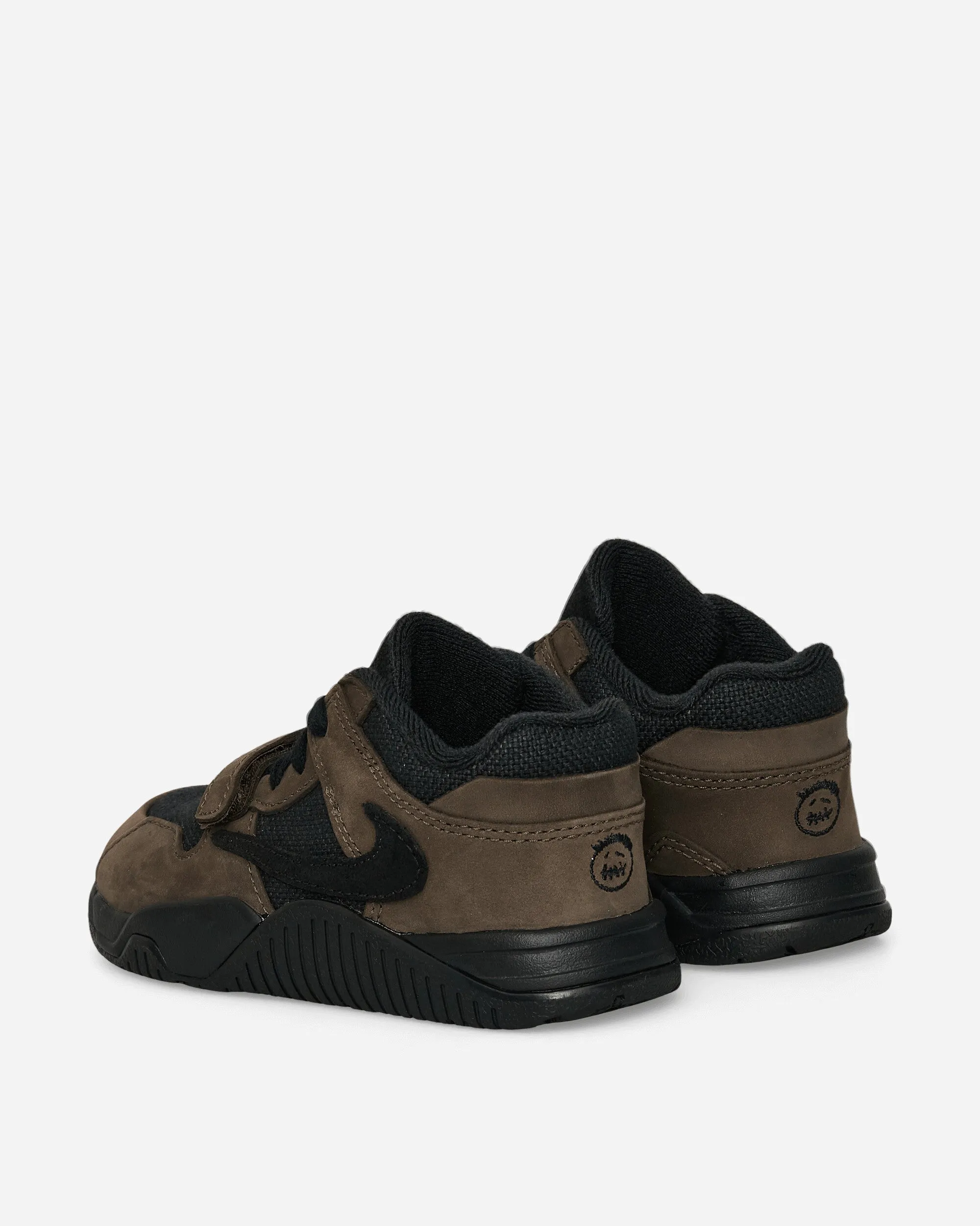 Ergonomic Heel Cup Travis Scott CJ1 T-Rexx (TD) Sneakers Black / Dark Mocha
