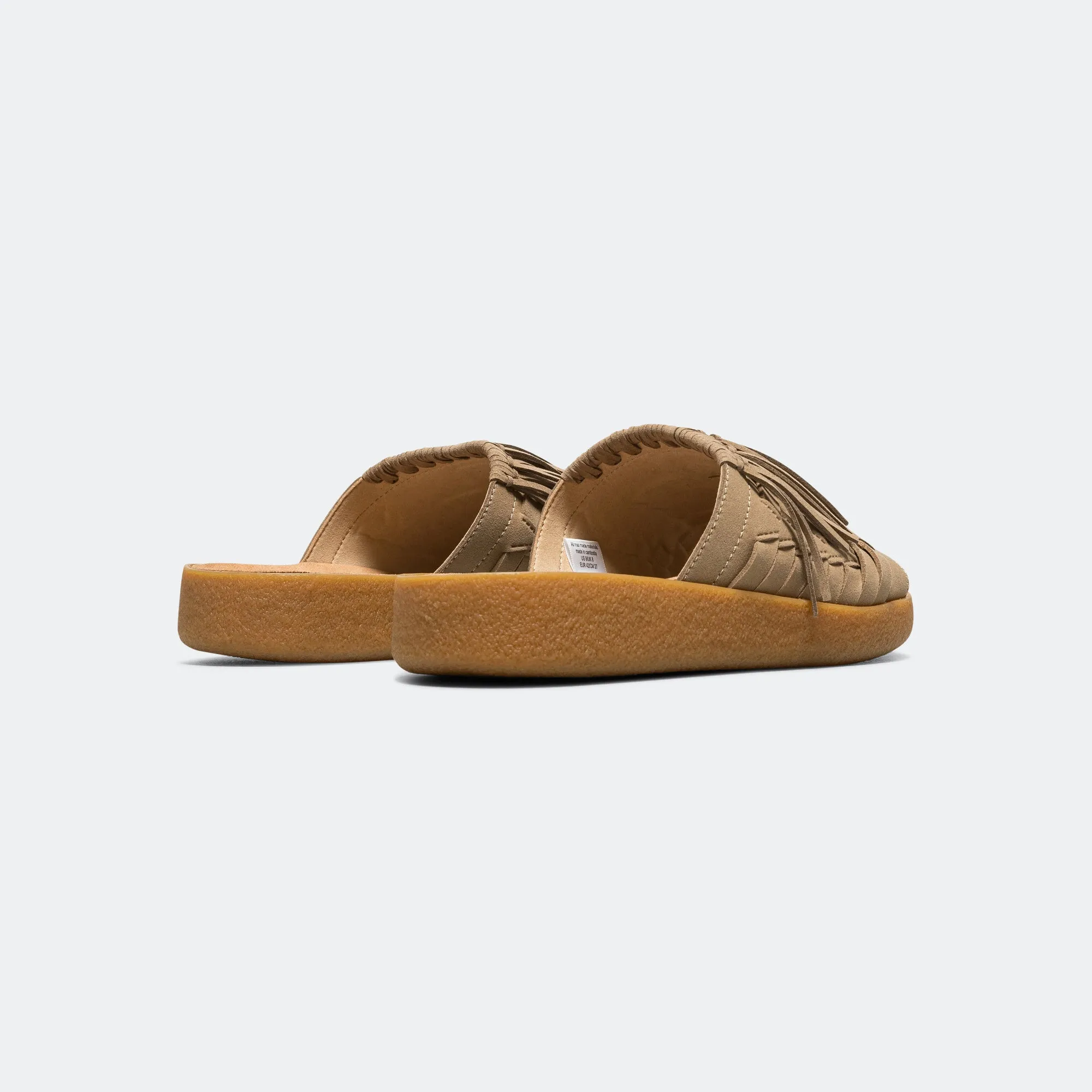 Thunderbird Thatch Slide - Taupe/Tan Flexible Summer Sandals
