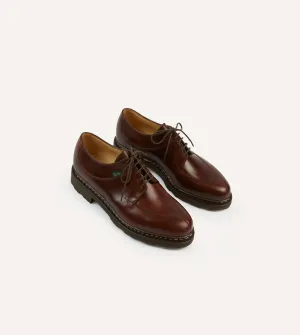 Perfect Match Daily Fit Paraboot Avignon Brown Leather Derby Shoe
