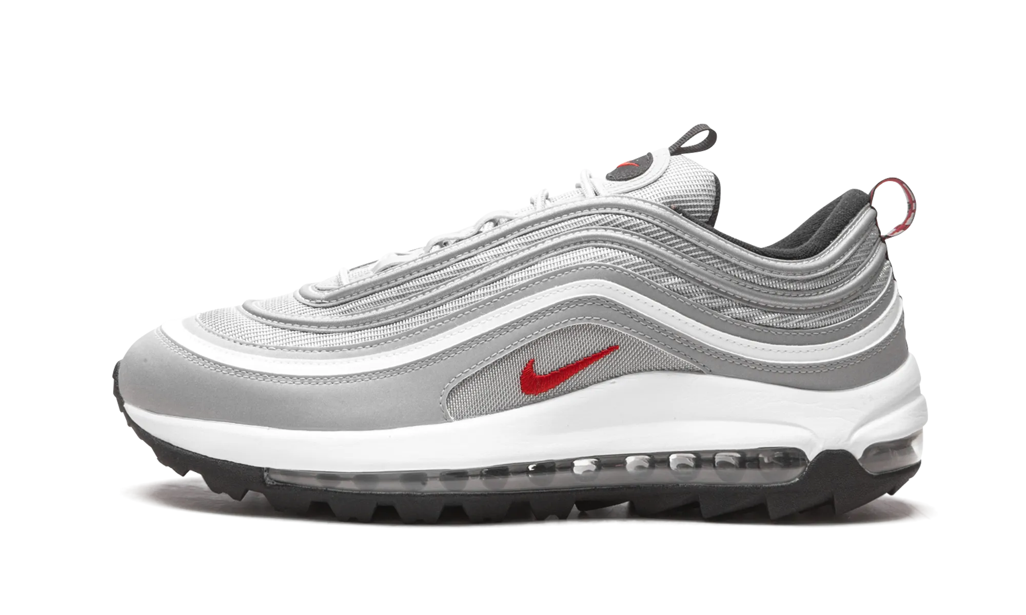 Air Max 97 Golf "Silver Bullet" stain - resistant shoe feature unisex running option