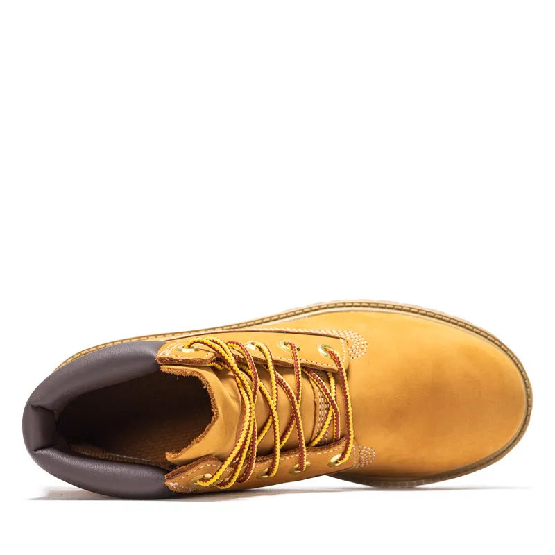 Timberland 6" Lace Up Waterproof Boot (GS) - Wheat Water Wall