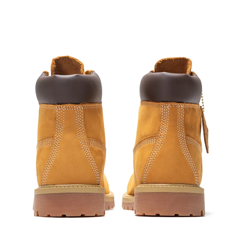 Stable Support Remote Hiking Timberland 6" Lace Up Waterproof Boot (GS) - Wheat