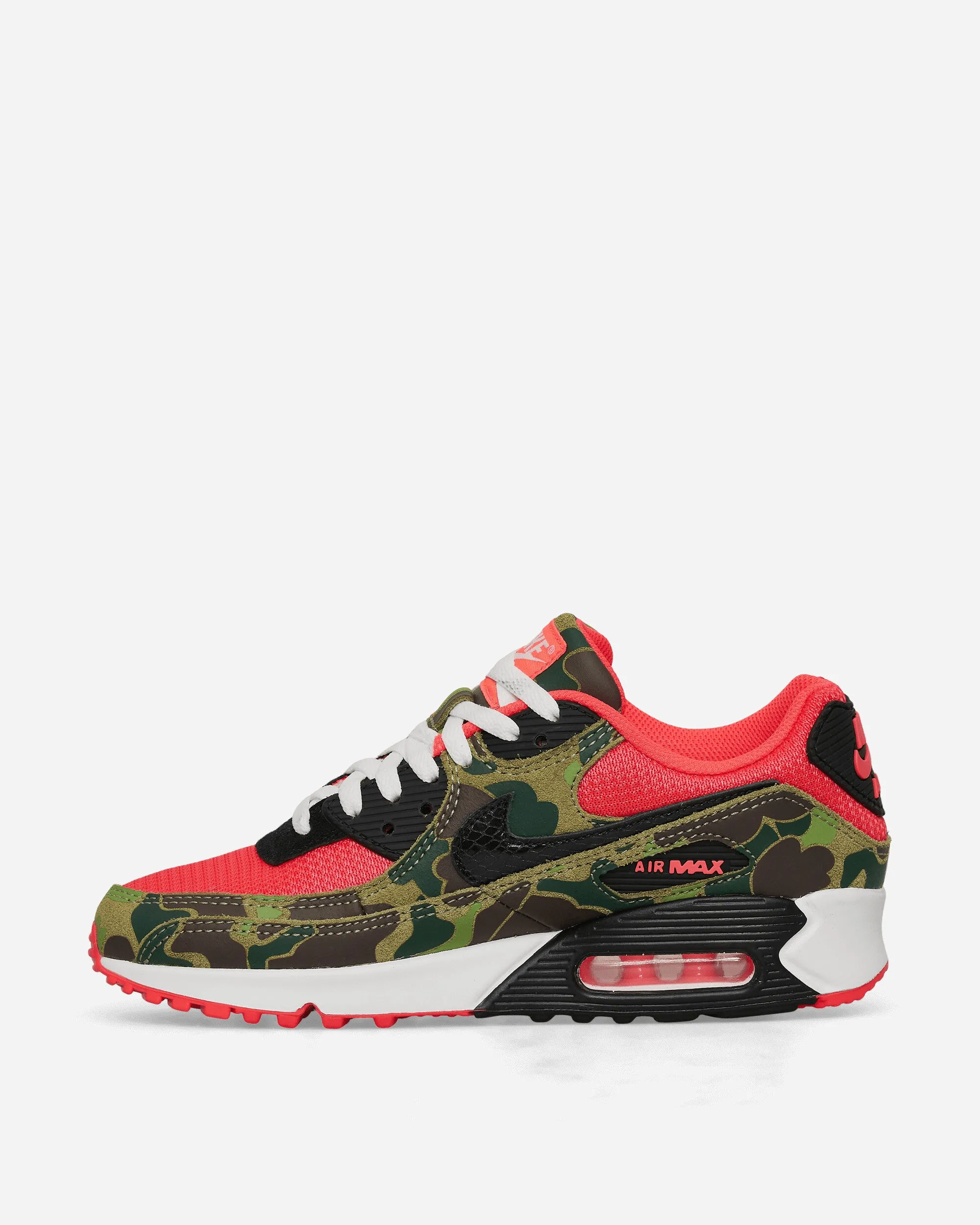 Air Max 90 Sneakers Dark Sage / Solar Red Motion Ready Training Sneakers