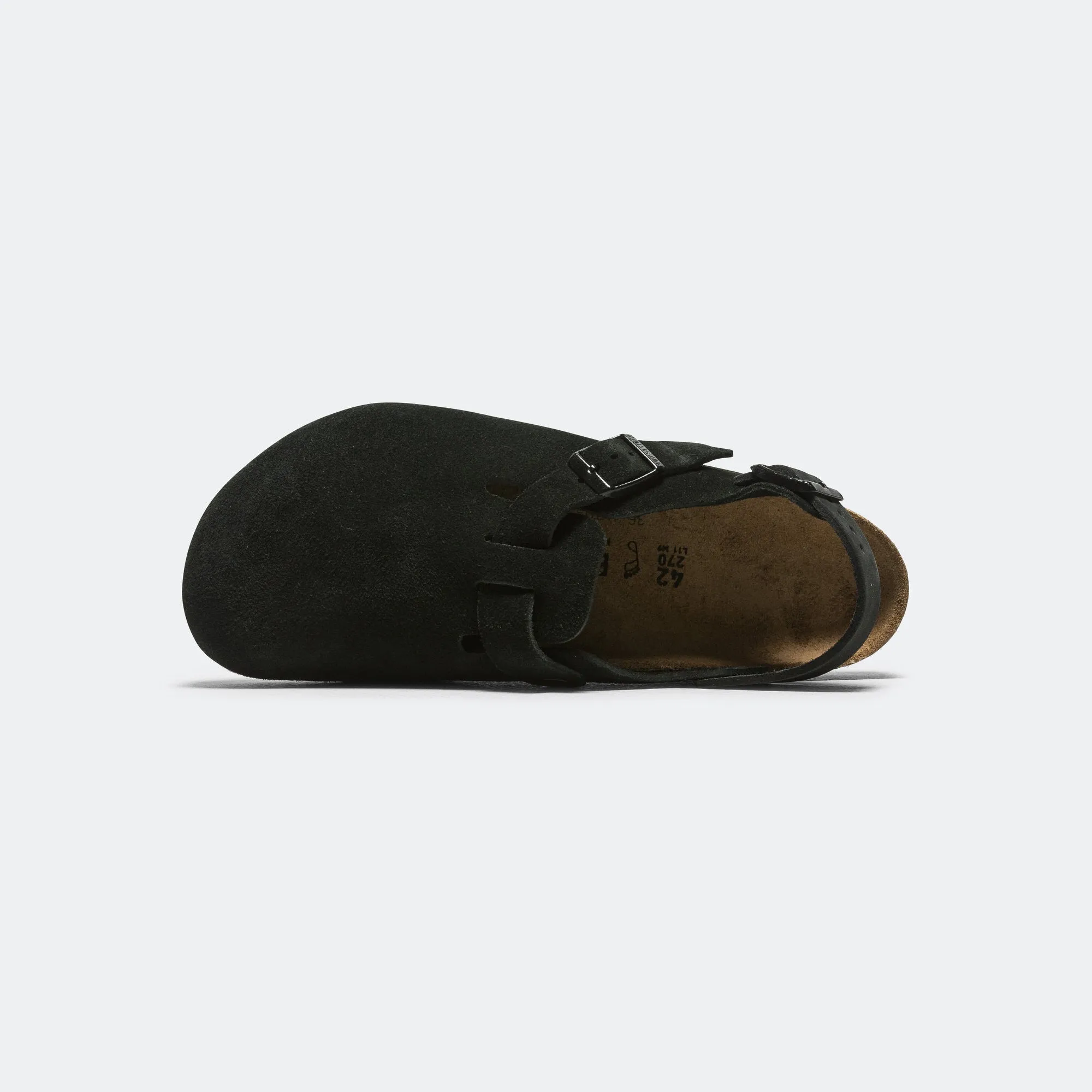 Tokio - Black Suede Leather Relaxing Slip On