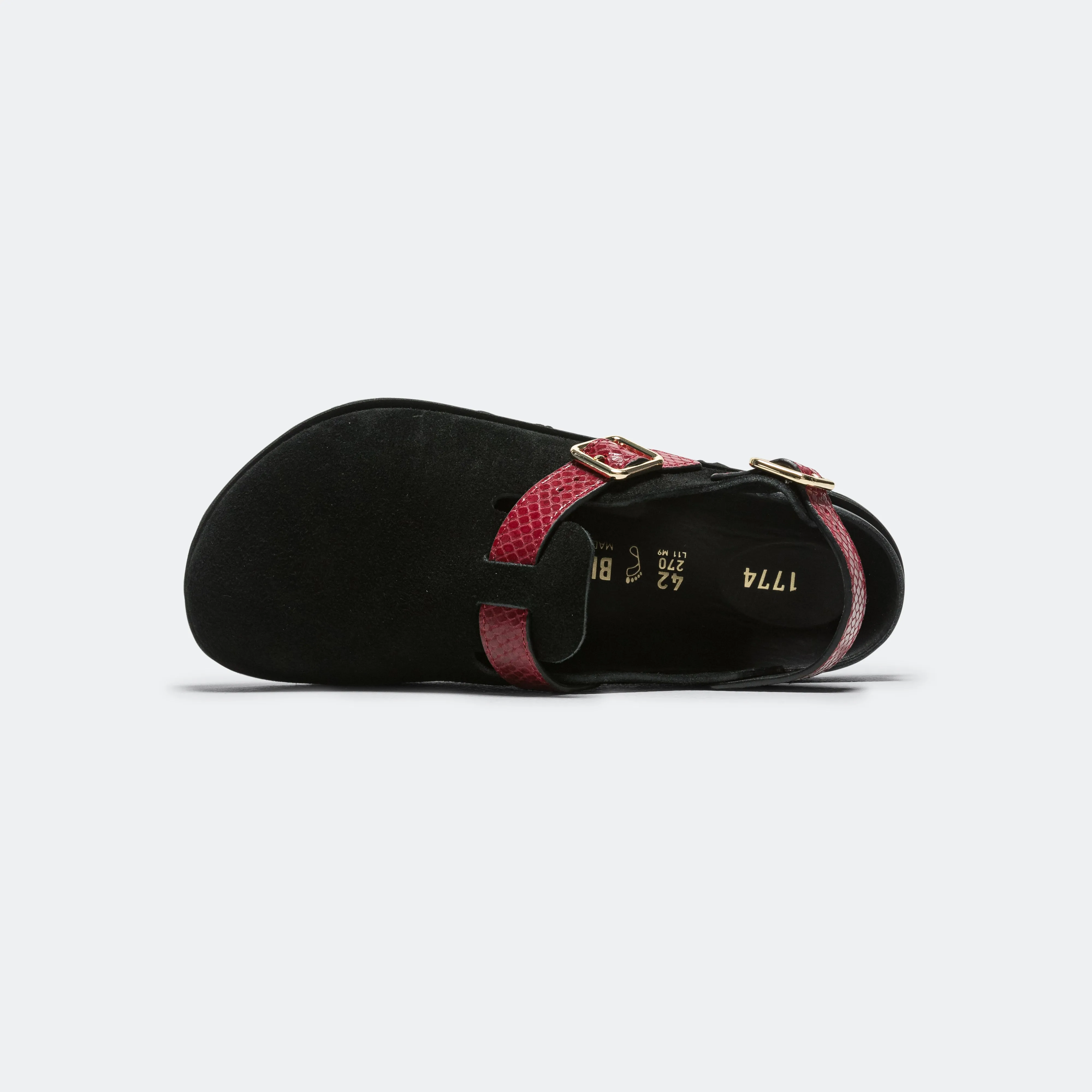 Tokio Cazador Narrow - Red Snake Leather Easy Entry