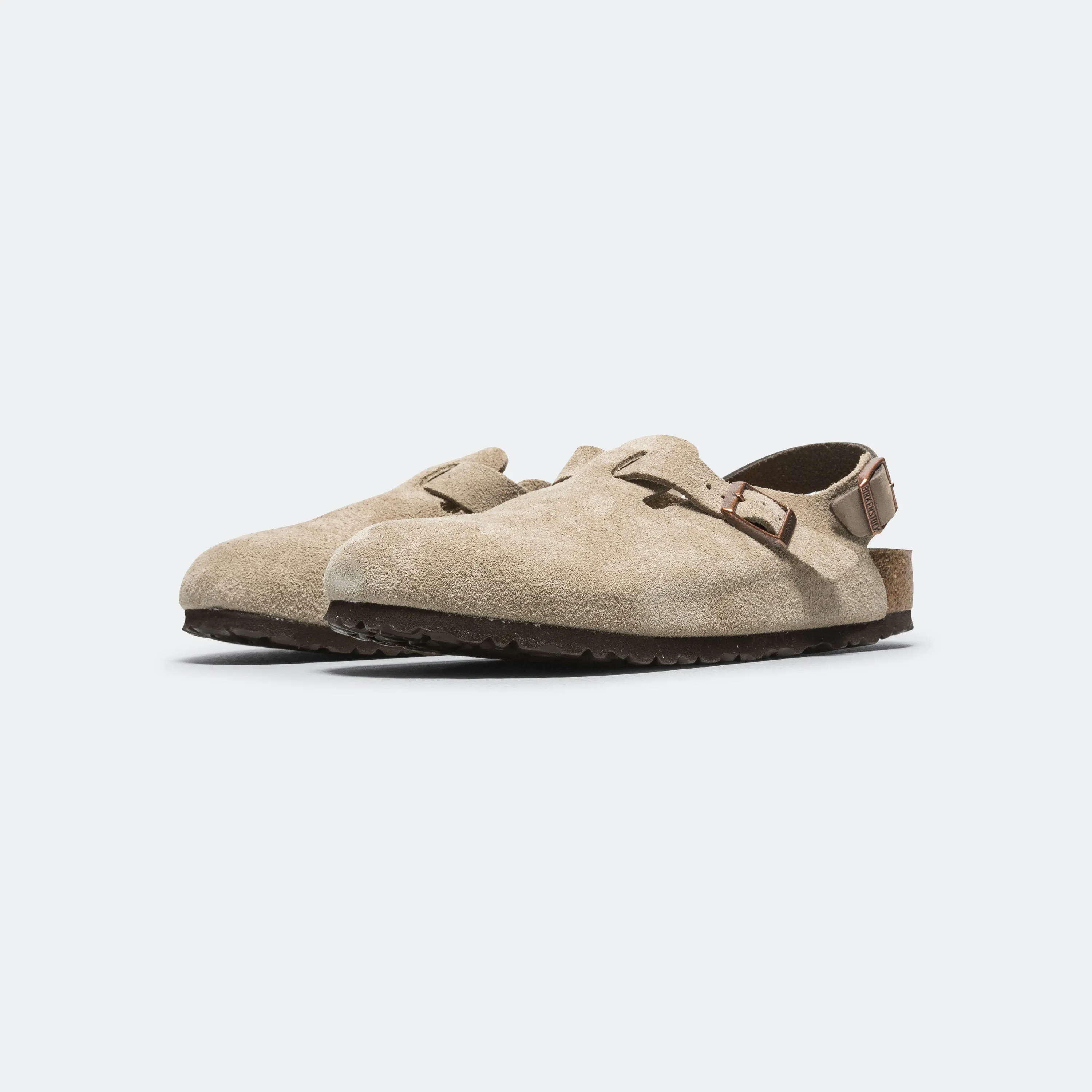 Heel Freedom Tokio - Taupe Suede Leather