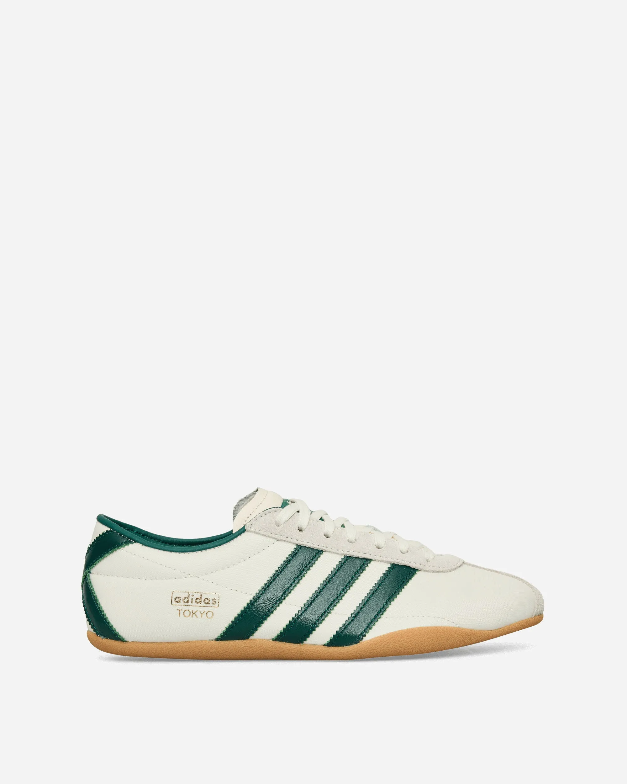 Tokyo Sneakers Off White / Collegiate Green Cushioned Heel Counter Heel Fit