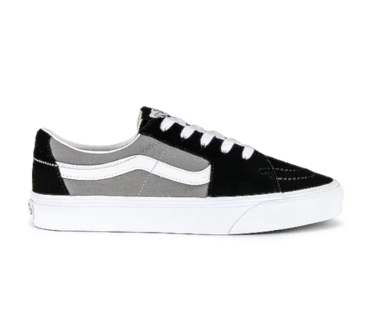 Padded look Pronation control Vans Sk8 Low Unisex (Black/Drizzle)
