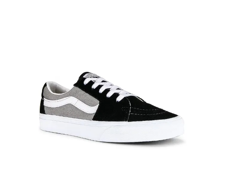 Vans Sk8 Low Unisex (Black/Drizzle) Snug Ankle Hugger Cushioned Pace