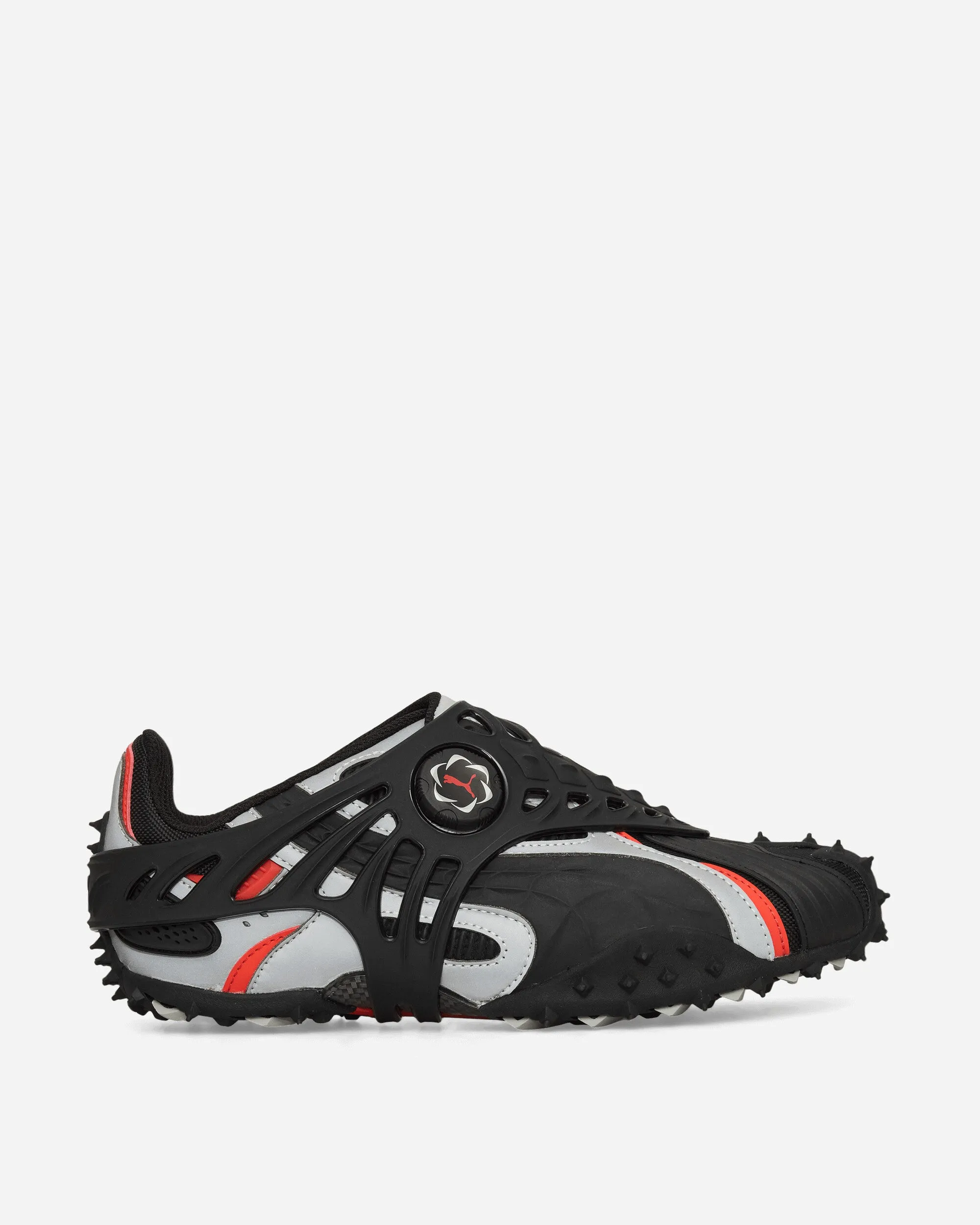 A$AP Rocky Mostro Gabbia Leather Sneakers Black / Silver Performance Style