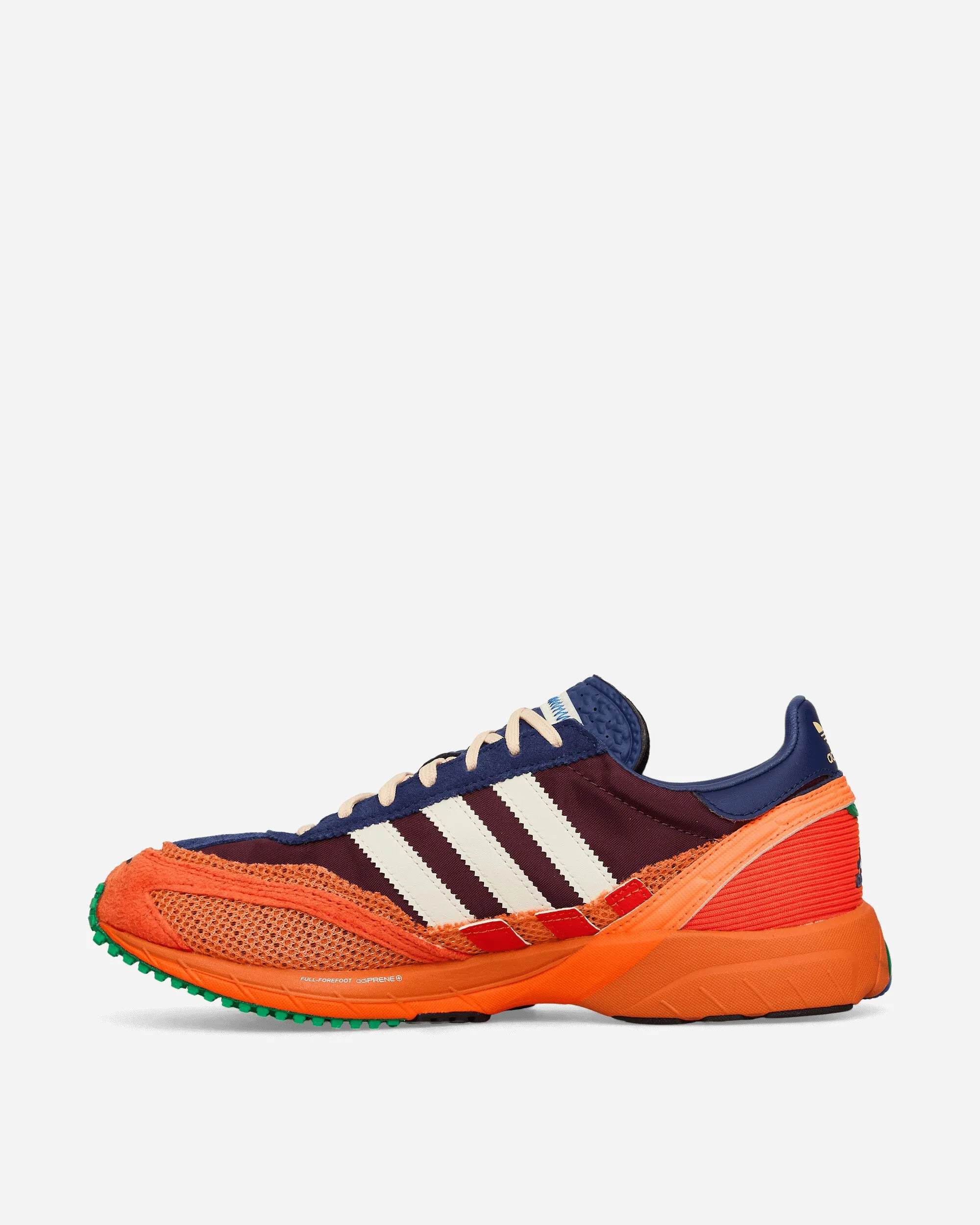 Bad Bunny Adizero SL72 Sneakers Maroon / Chalk White / Semi Solar Red Shock Dissipating Ultimate Ease