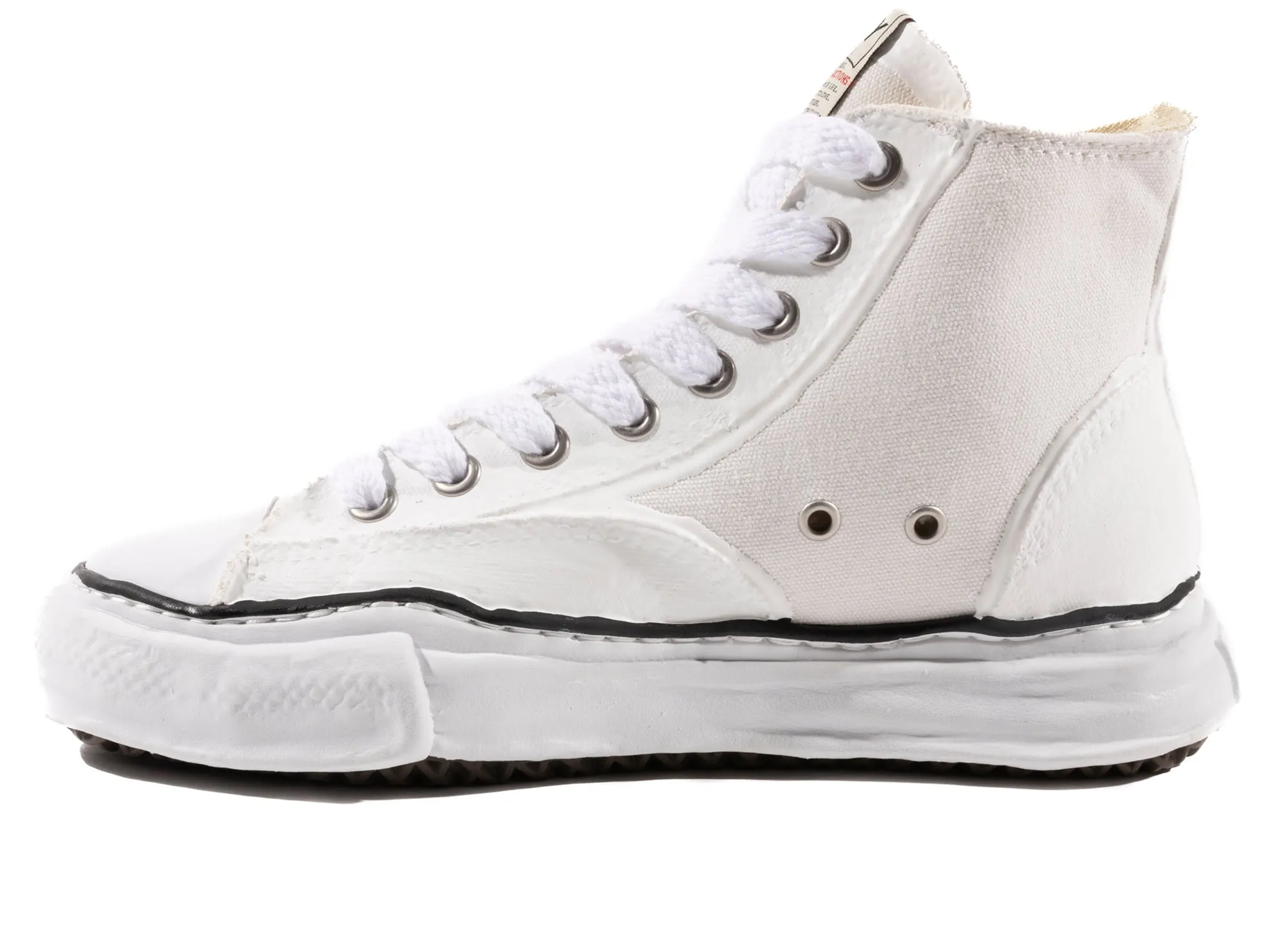 Maison Mihara Yasuhiro Peterson High in White Memory Foam Knitted Warm