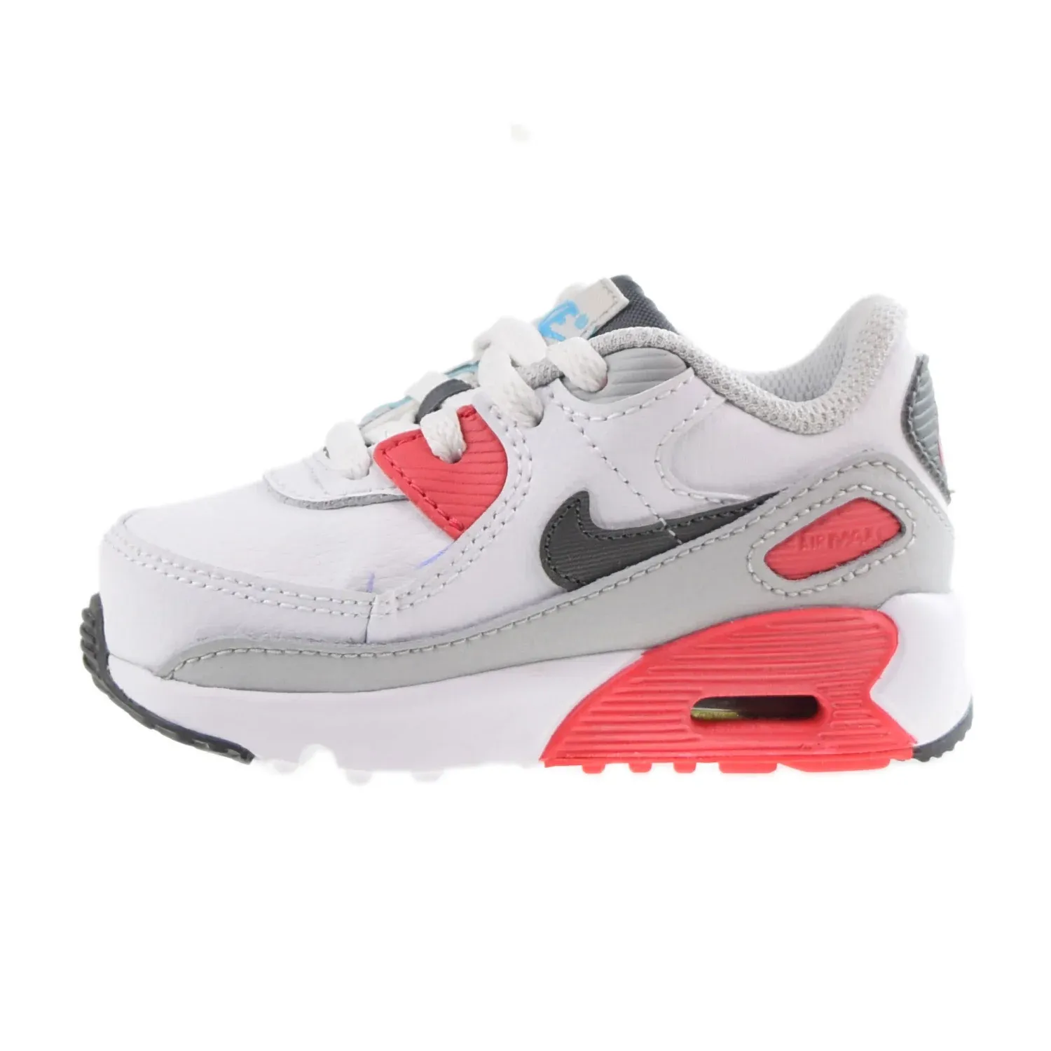 Excellent traction Air Max 90 LTR TD "White-Grey-Blue"