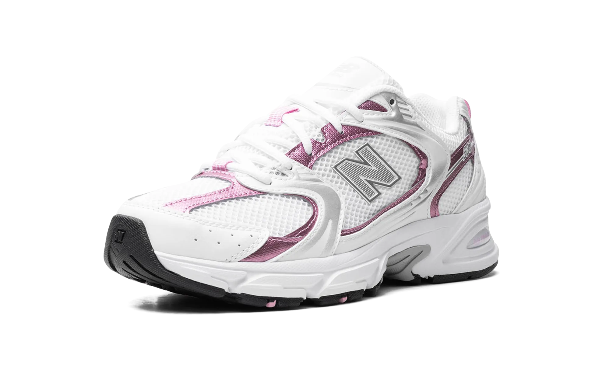 self - improvement morning running shoe moment 530 "White / Pink"