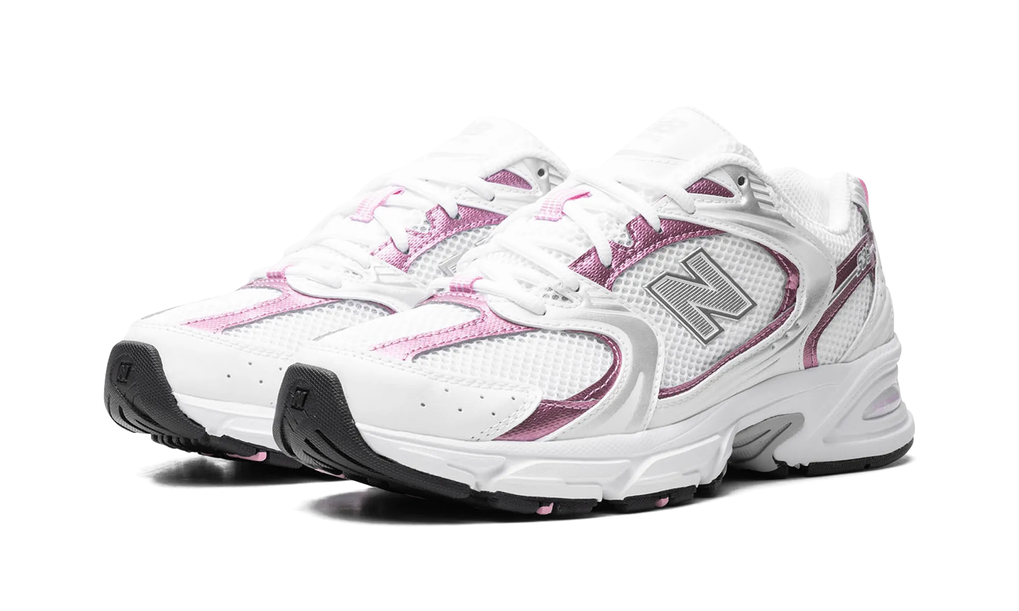 530 "White / Pink" water - resistant running option