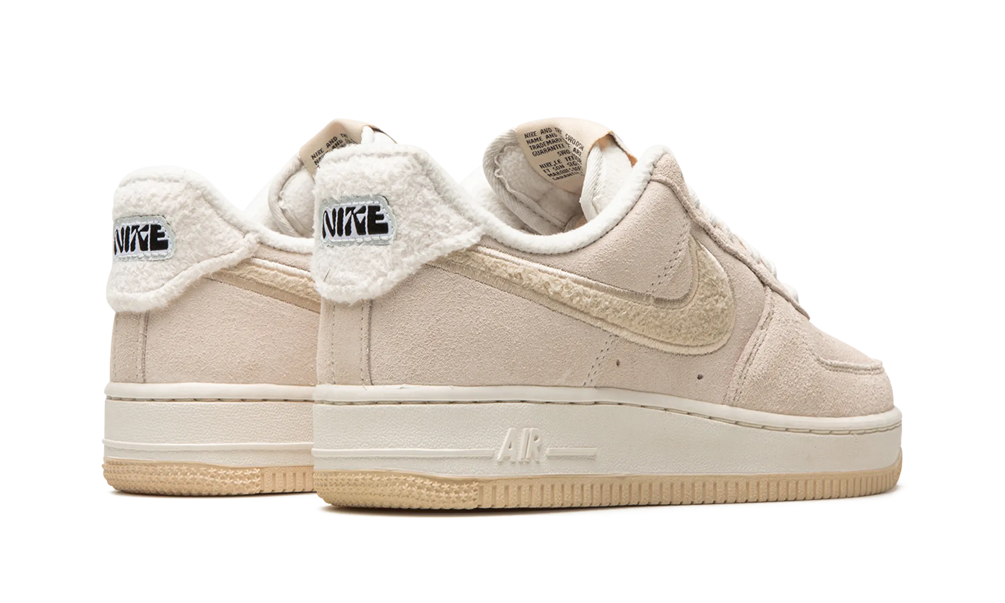 AIR FORCE 1 '07 SE MNS WMNS "Phantom / Sanddrift Fleece" Anti Static Lining SlimFit