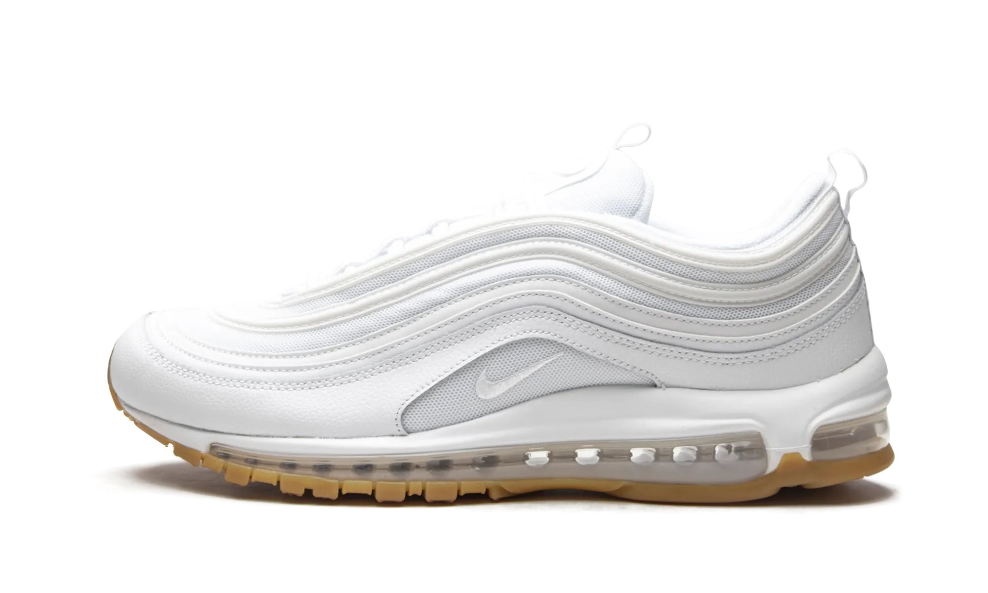 Air Max 97 "White / Gum" dancing shoes seamless socks liner