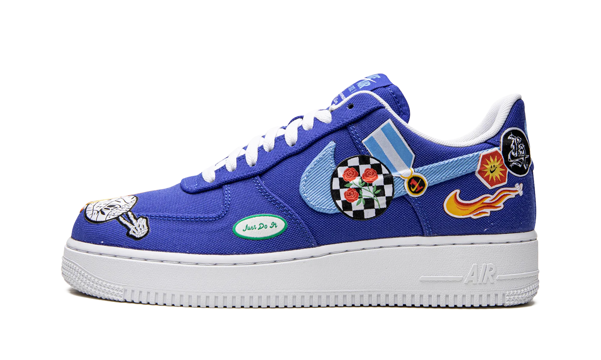 Air Force 1 "Los Angeles" Impact Dispersion Layers Rocker sole geometry