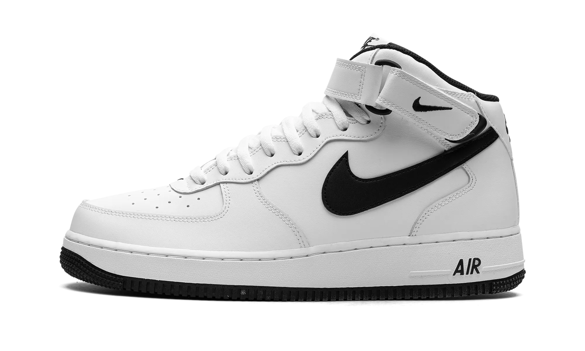 Exclusive traction Move Swiftly Air Force 1 Mid "White/Black"