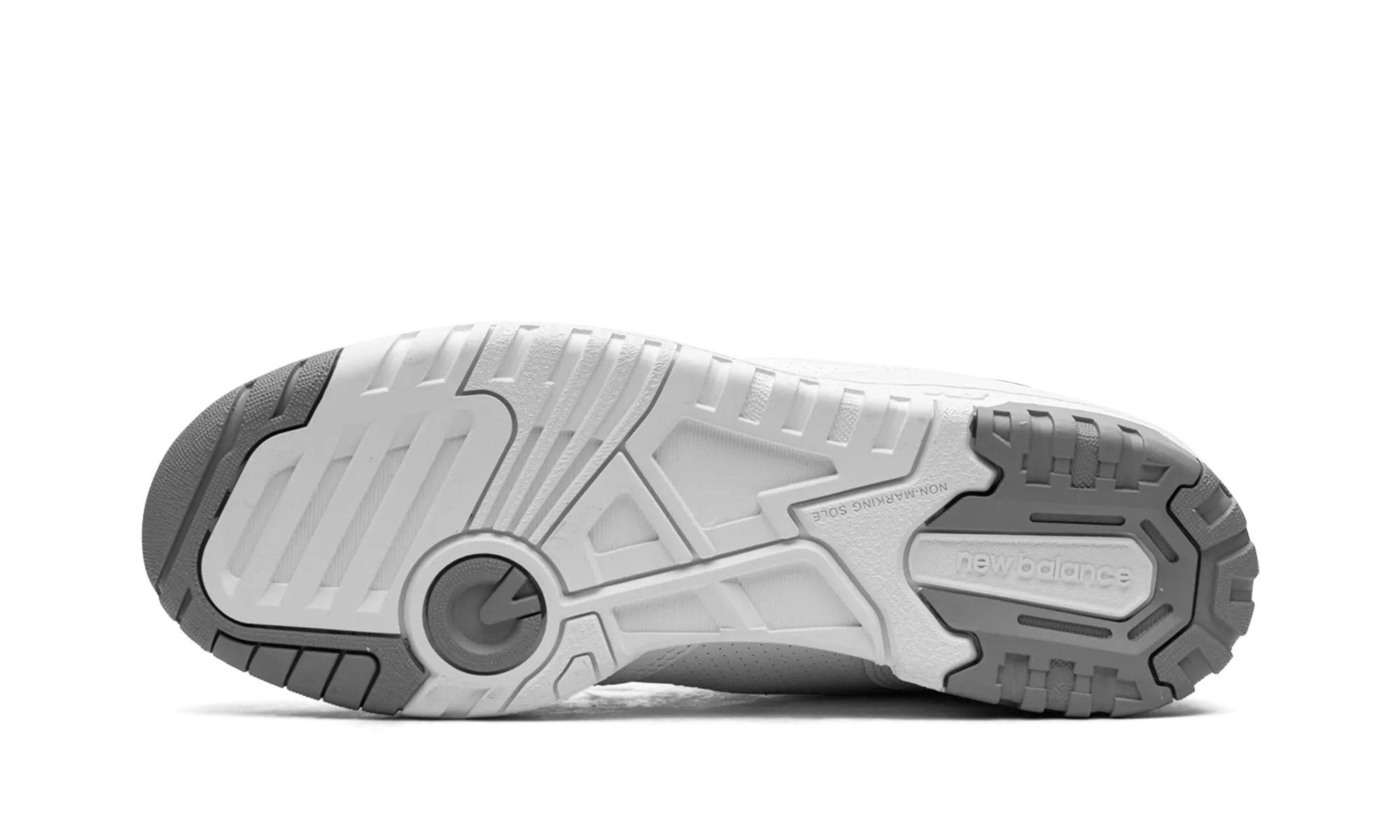 retro running gear crew sock 550 "White Grey Cream"