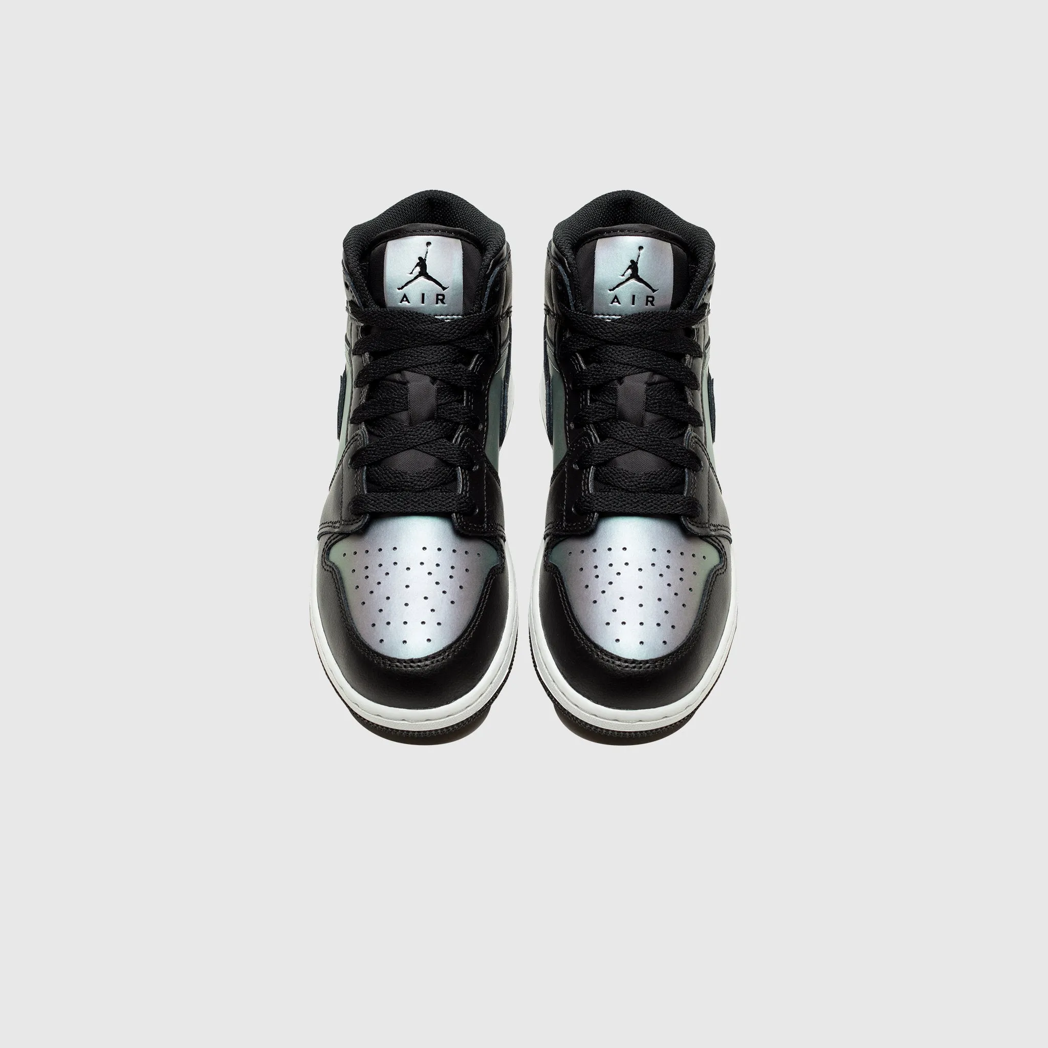 Tensile Fiber Upper Core Flex AIR JORDAN 1 MID SE BG (GS) "BLACK"
