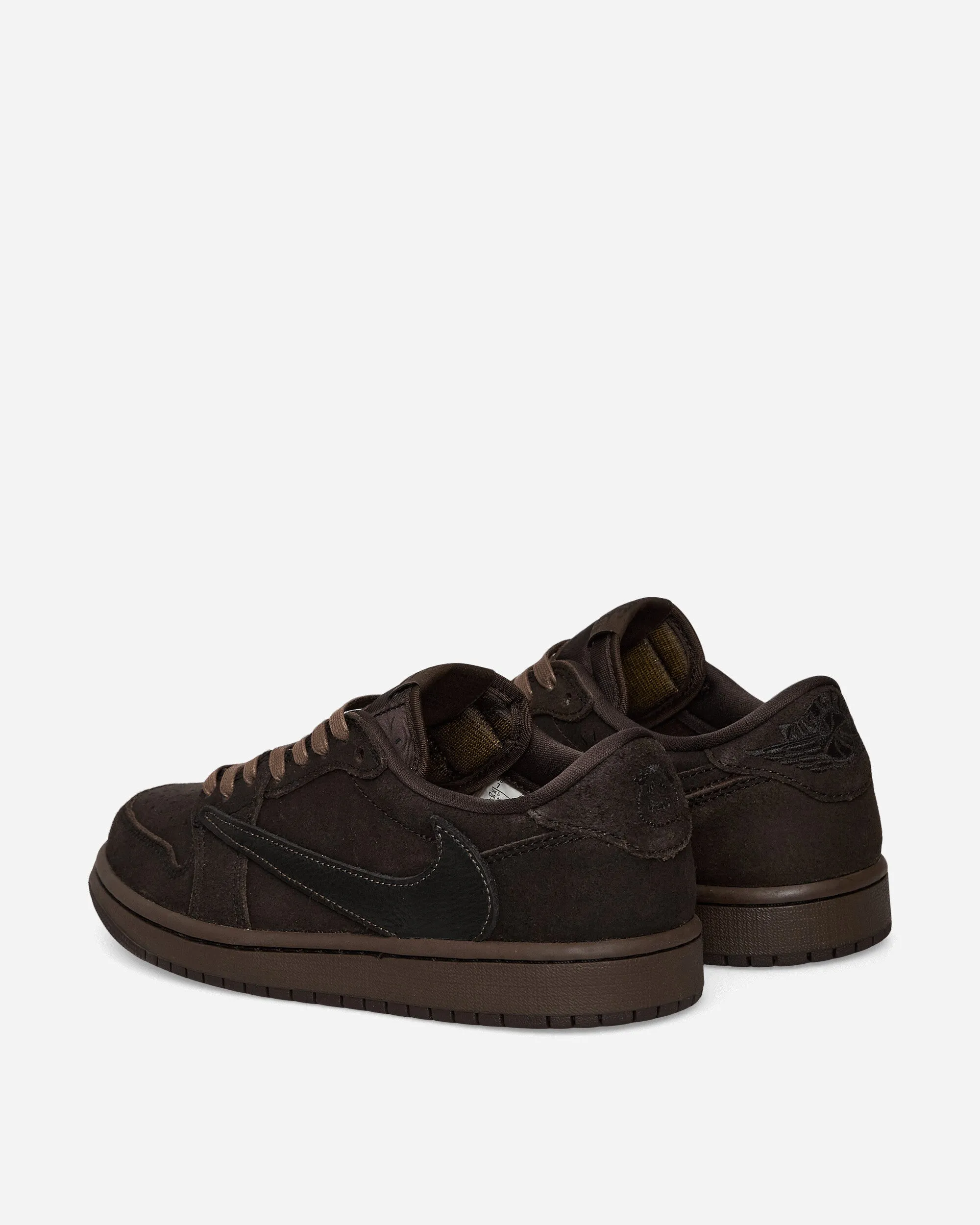 Travis Scott Air Jordan 1 Low Sneakers Velvet Brown / Dark Mocha Pressure Dispersion