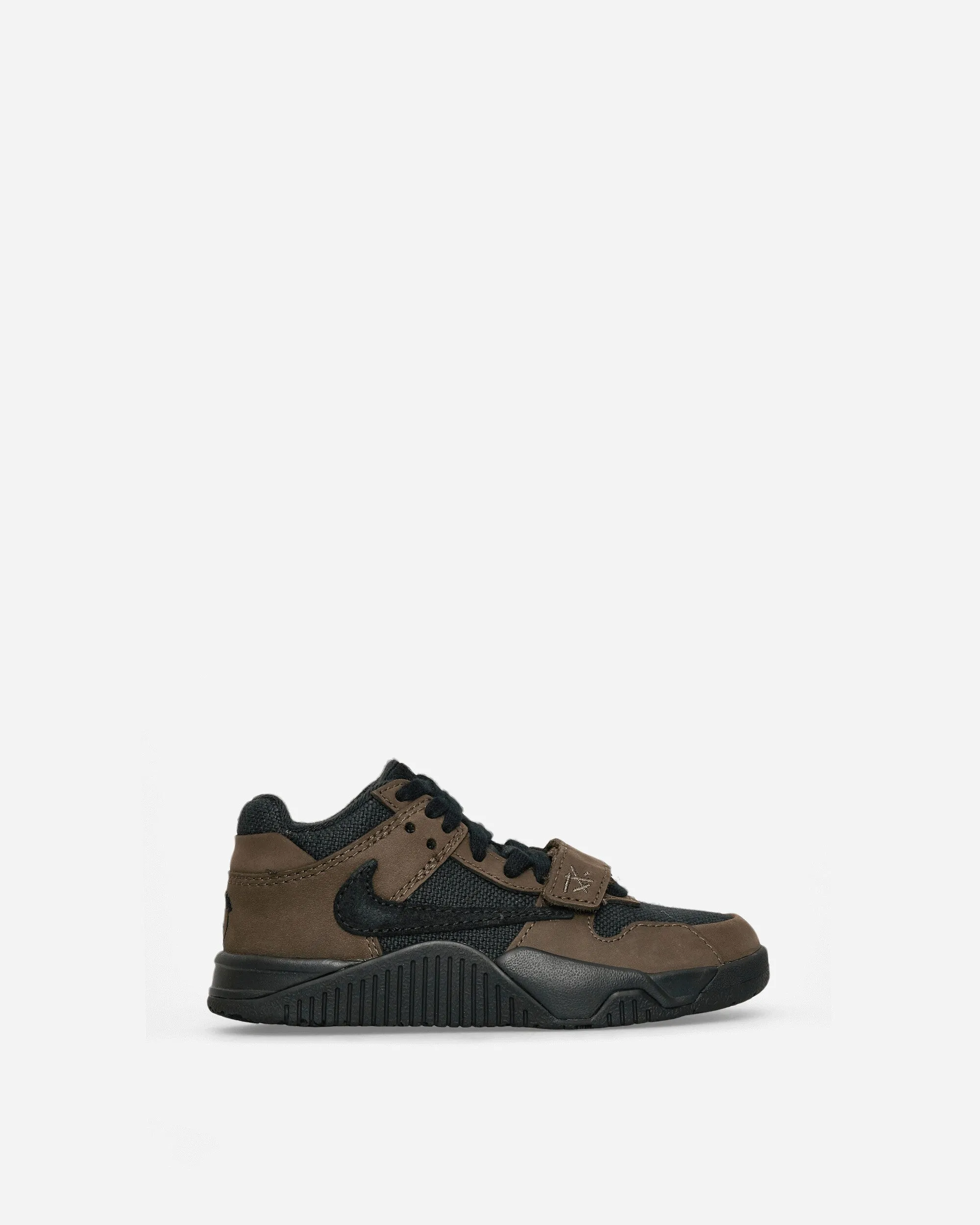 Comfortable Jog Heel Counter Structure Travis Scott CJ1 T-Rexx (PS) Sneakers Black / Dark Mocha