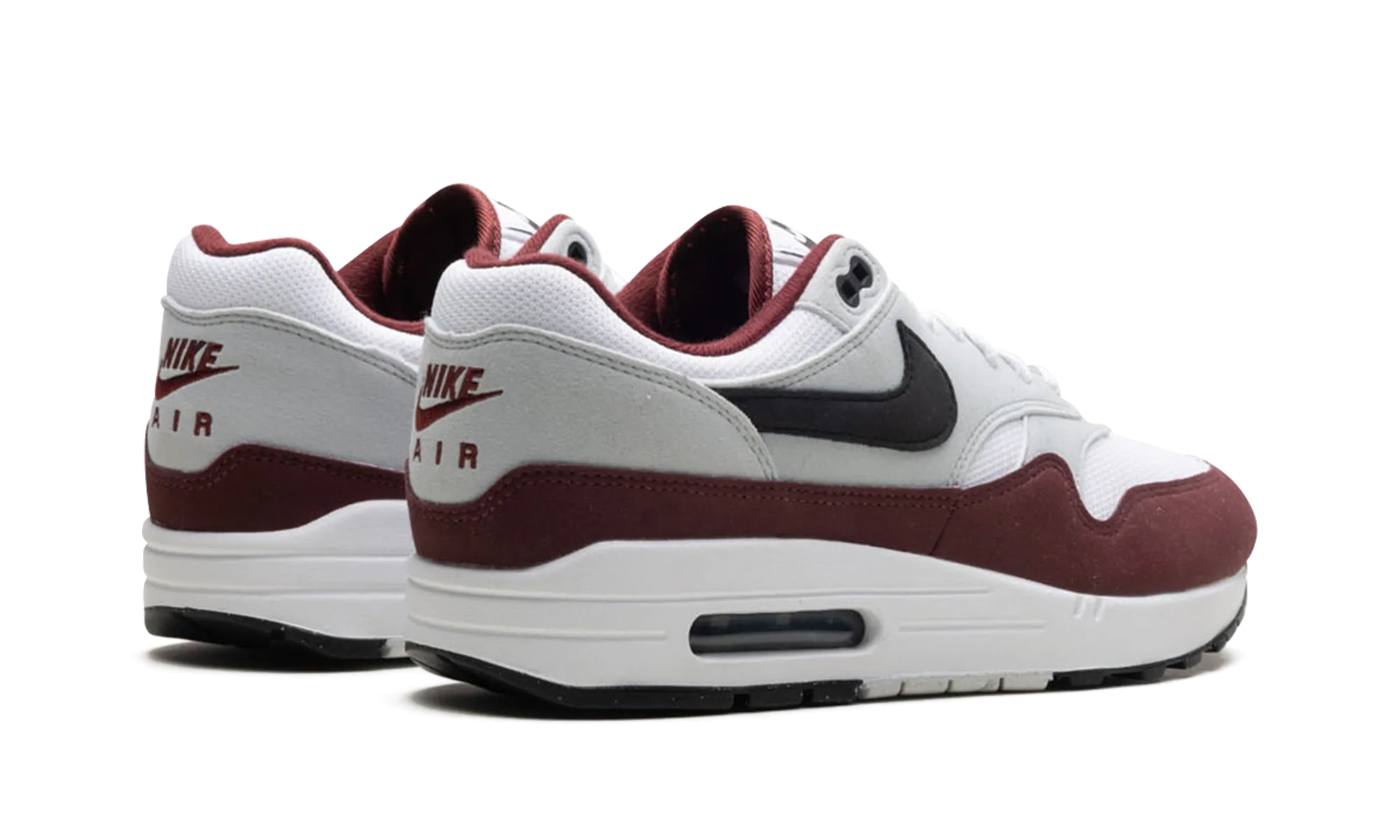 Nike Air Max 1 "Dark Team Red" casual - runner shoes Agility - improving