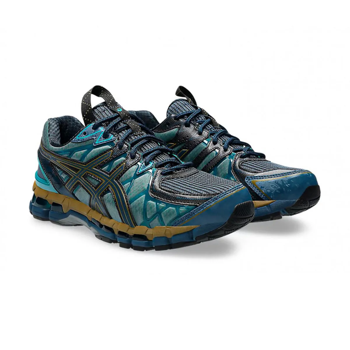 UB10-S GEL-Kayano 20 'Vintage Indigo Sea Glass' Streamlined silhouette Trend-setting wear