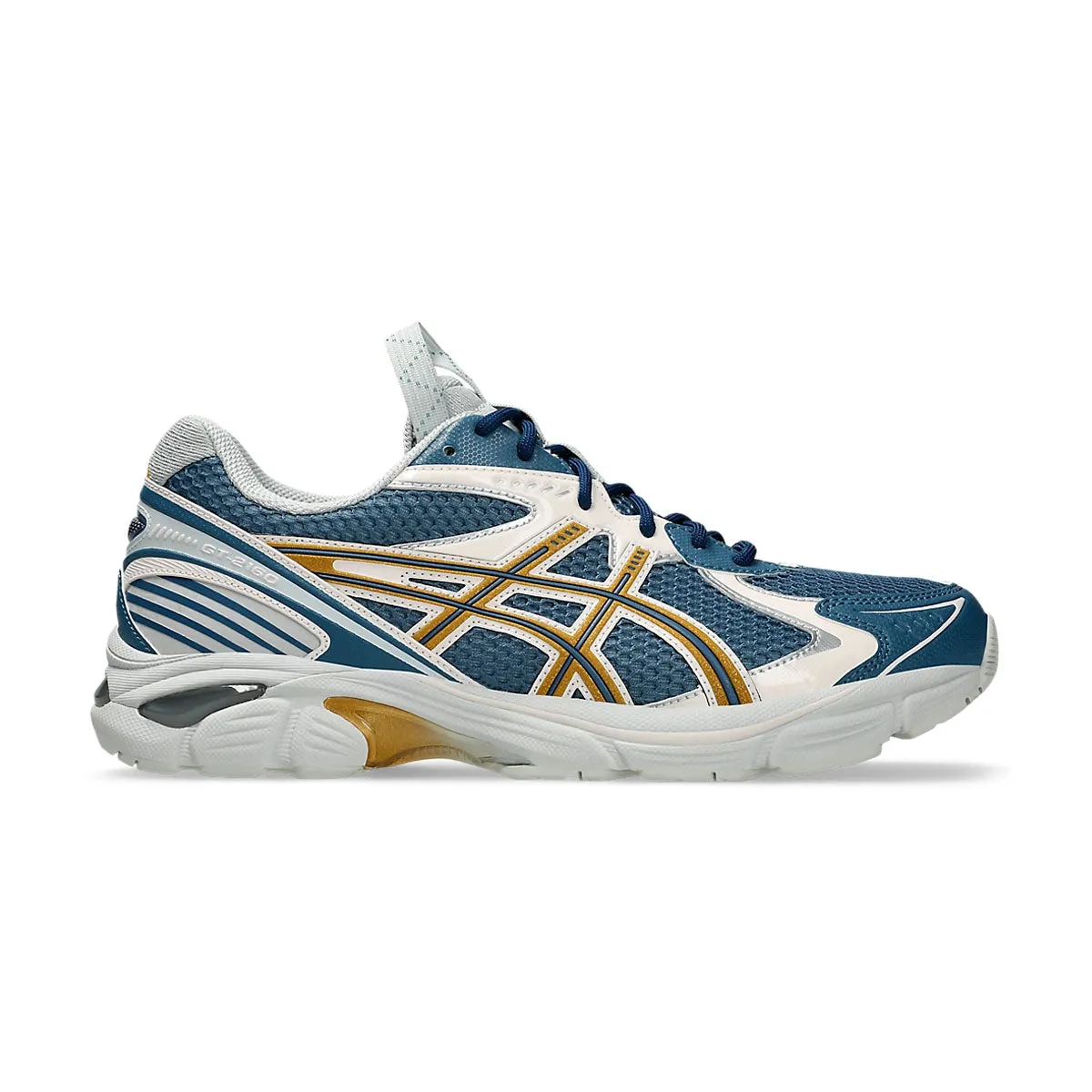 UB8-S GT-2160 'Azure Pure Gold' sueded fabric Sculpted cushioning