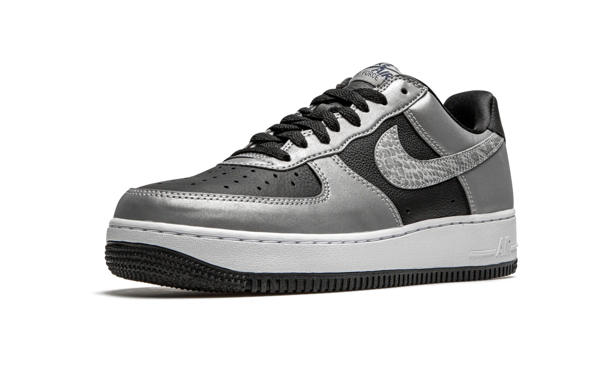 High Comfort Adaptive Heel Cradle Air Force 1 Low "Silver Snake"