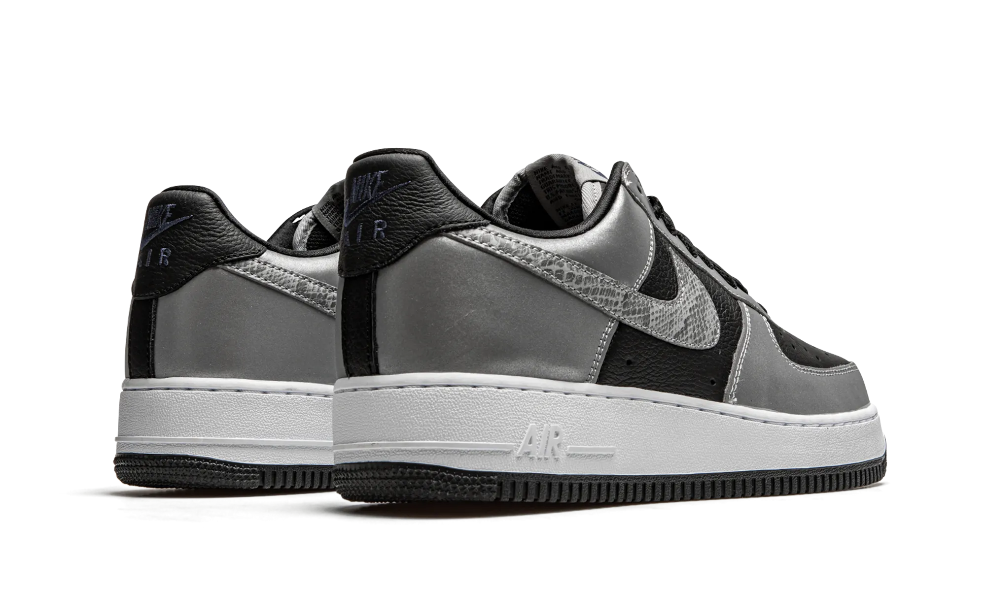 High Fit MultiDirectionalTread Air Force 1 Low "Silver Snake"